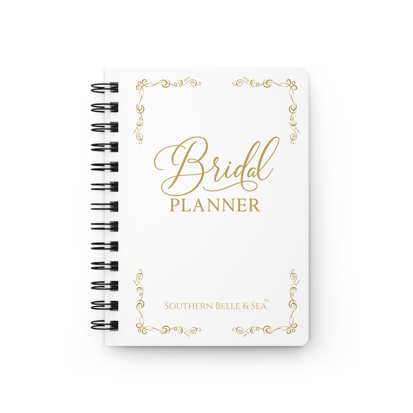 Bridal Journal Front Cover — Southern Vows Edition — Southern Belle & Sea™