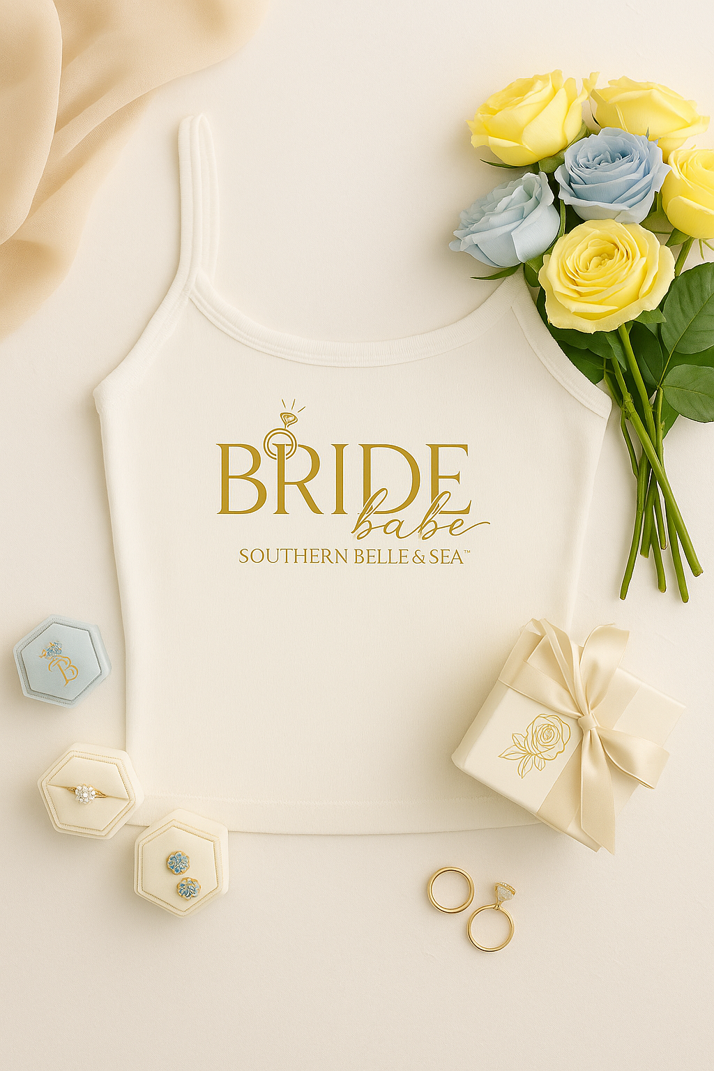 Bridal Babe Tank — | Southern Belle & Sea™