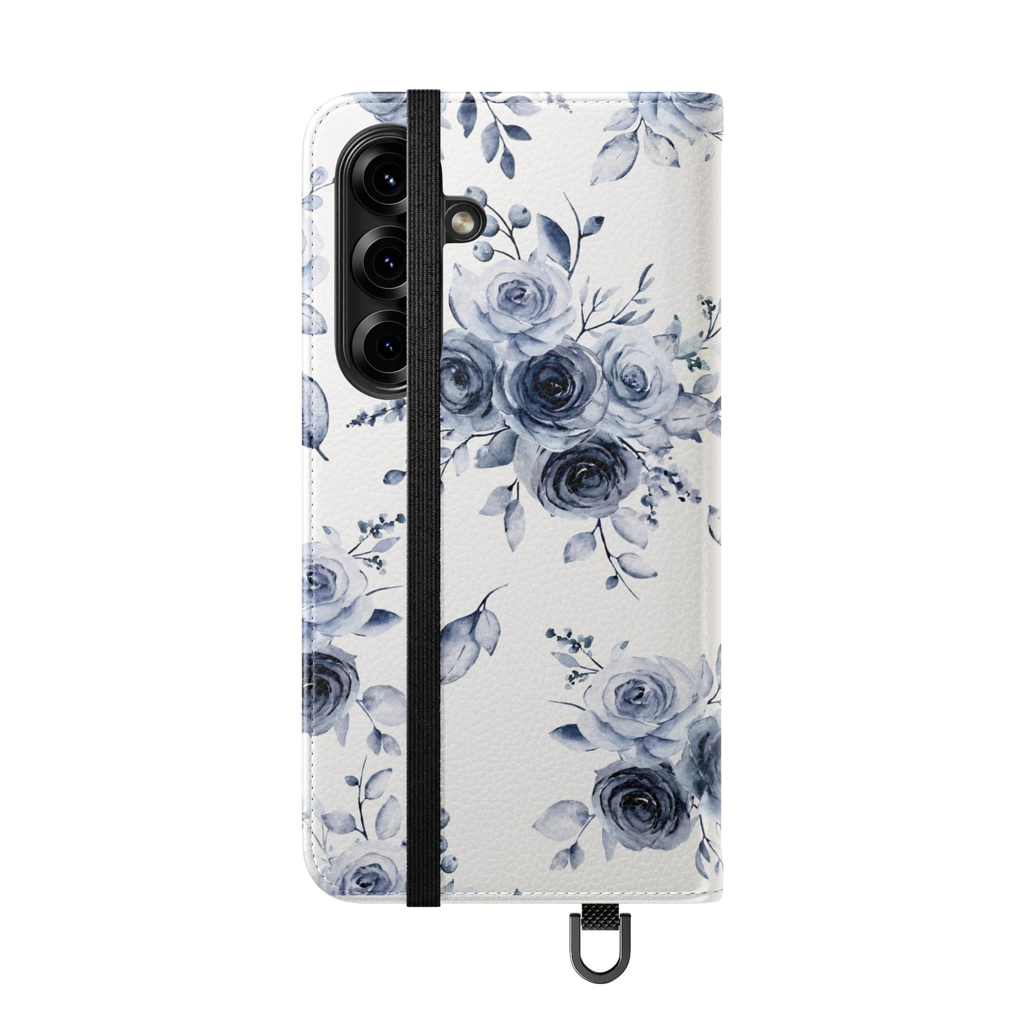 Blue Willow Rose iPhone Flip Case — Blue Willow Rose Collection | Southern Belle & Sea™