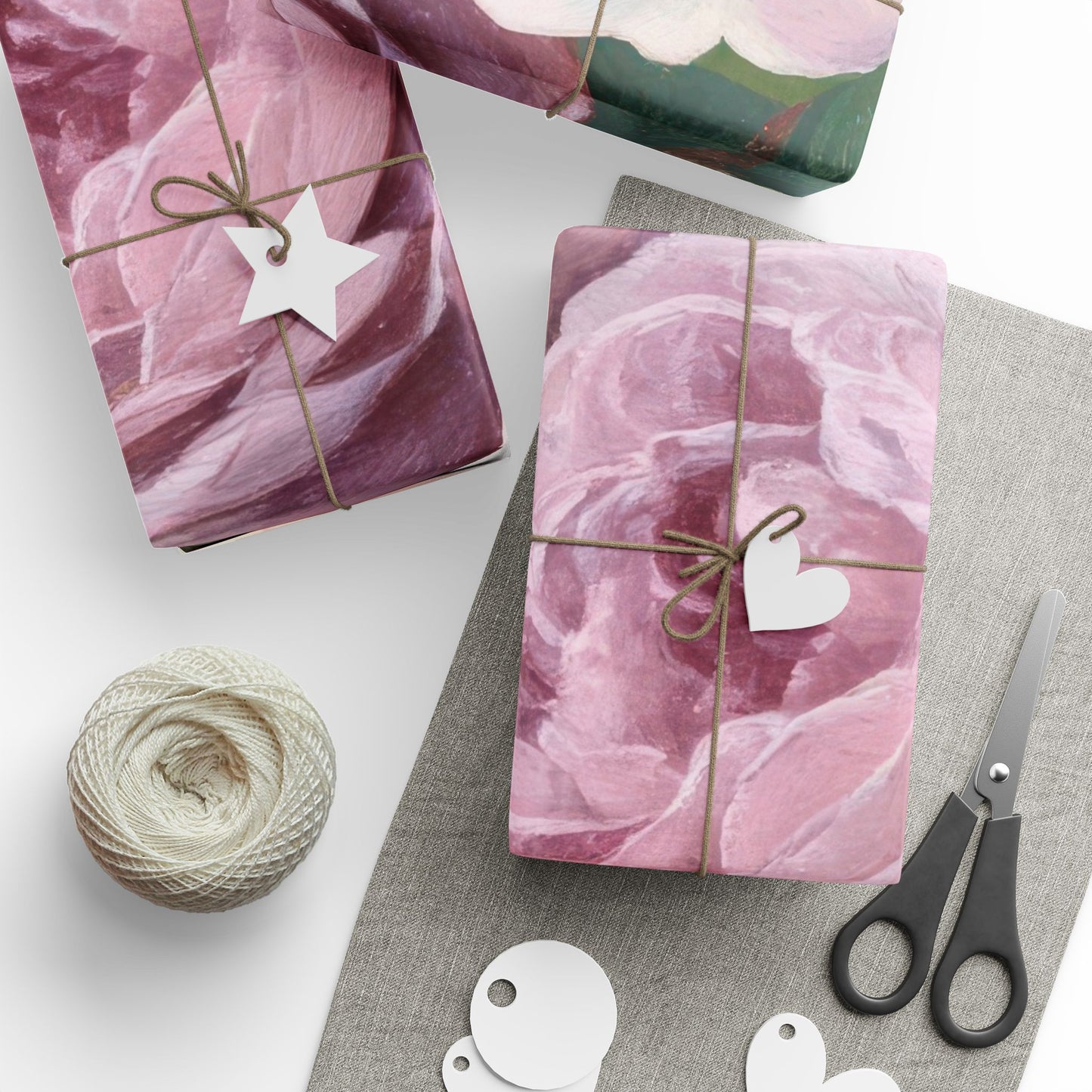 Purple Floral Wrapping Paper — Southern Belle & Sea™ Gift Collection