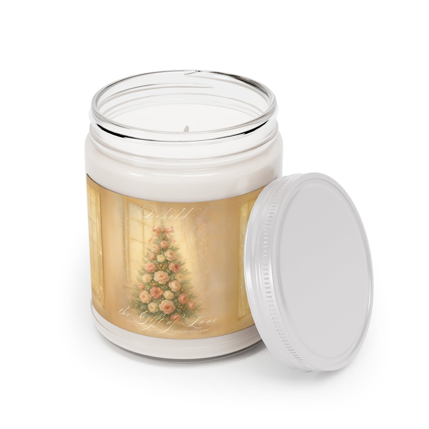 Behold the Gift of Love — Christmas Candle | Southern Belle & Sea™ - Southern Belle & Sea