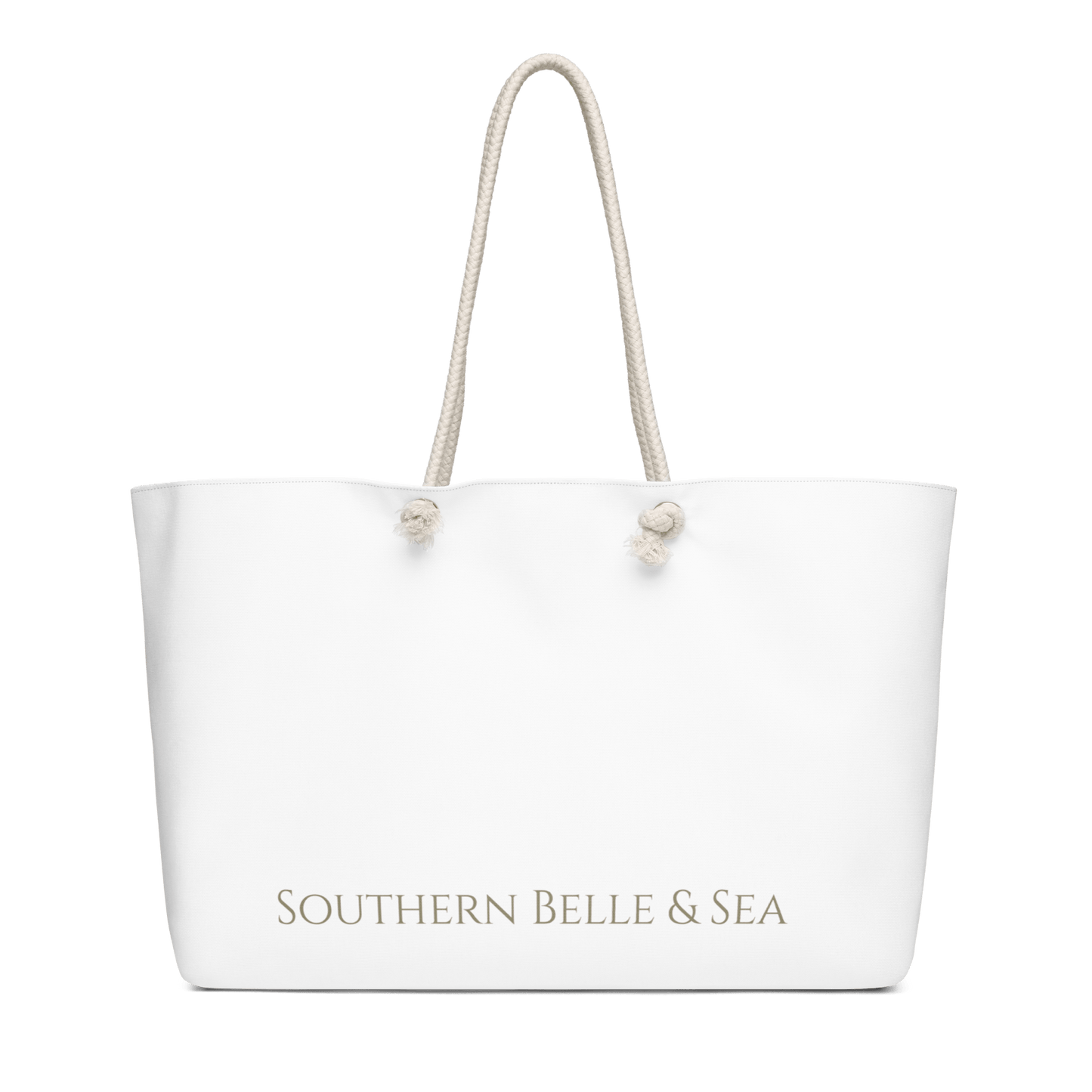 Monogram Oversized Weekender Bag –Letter B | Southern Belle & Sea™ - Southern Belle & Sea