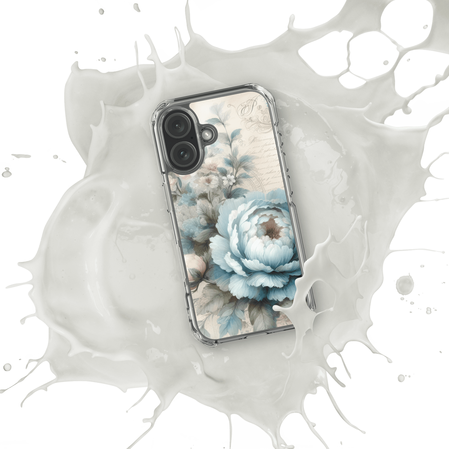 Parisian Petals MagSafe® Clear iPhone Case | Southern Belle & Sea™ - Southern Belle & Sea