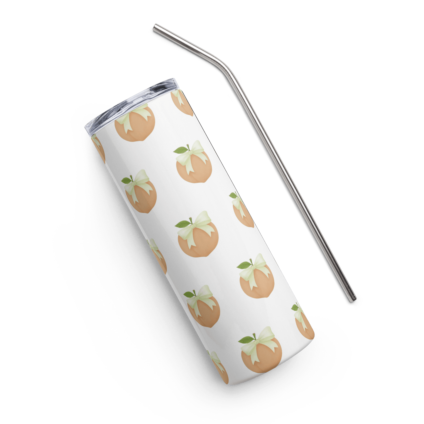 Peach Please Stainless Steel Tumbler | Southern Belle & Sea™ - Southern Belle & Sea