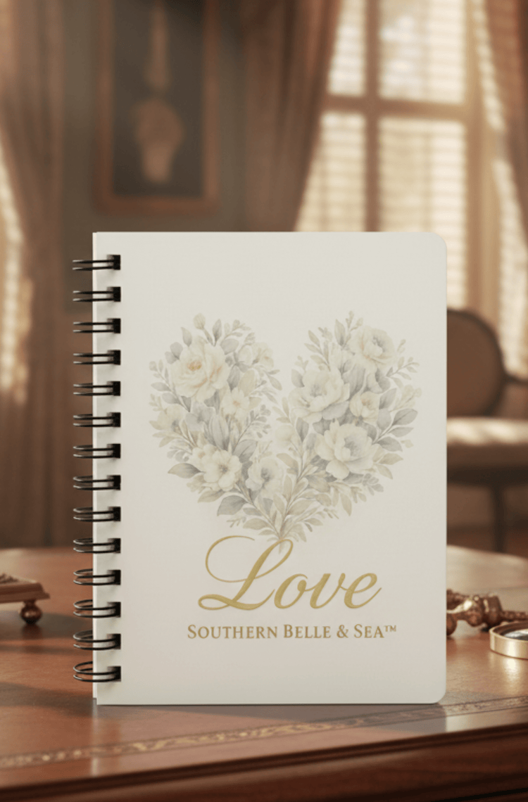 ✍️ Faith & Paper — Journals & Prints - Southern Belle & Sea