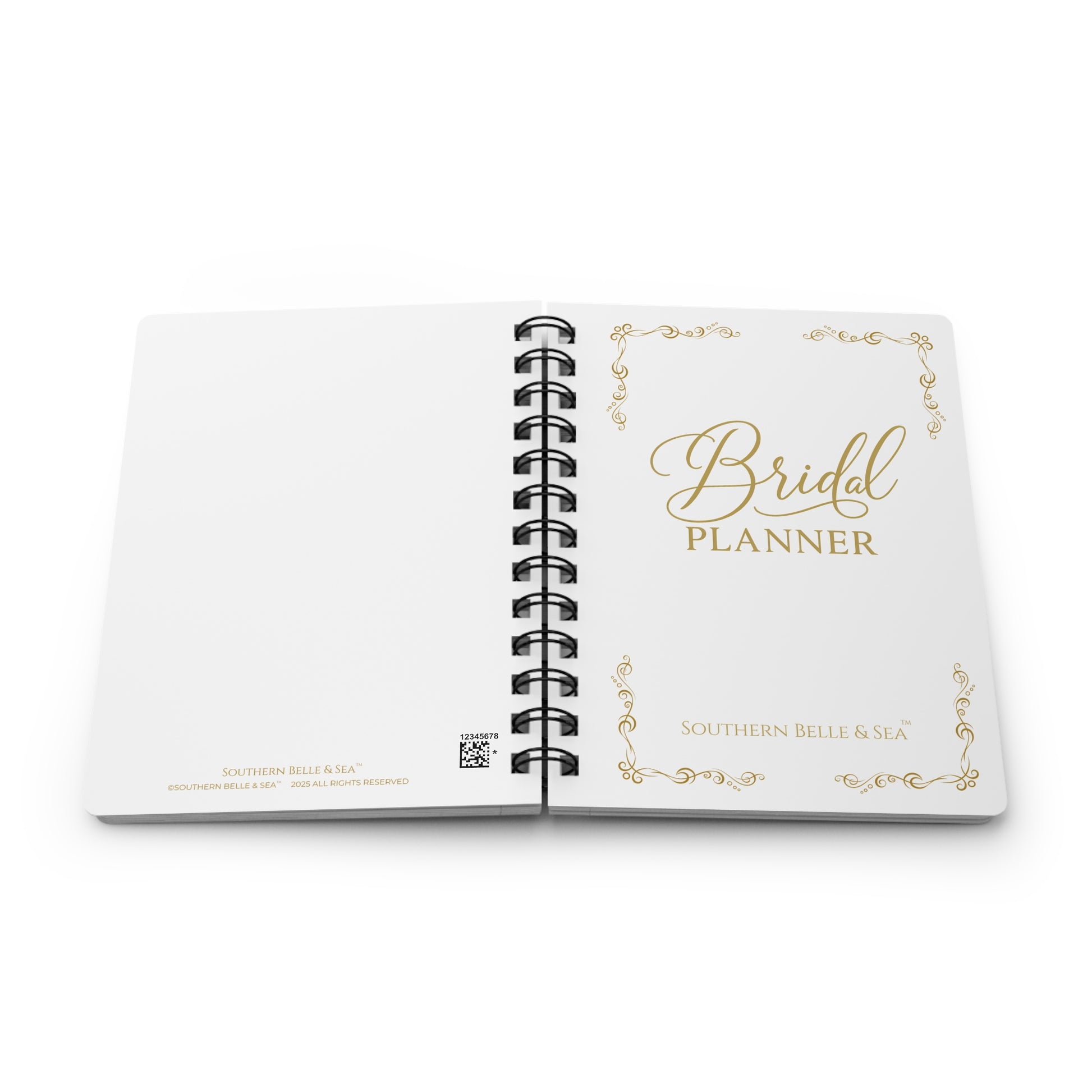 Bridal Journal styled with Magnolia Sips mug and florals — Southern Belle & Sea™