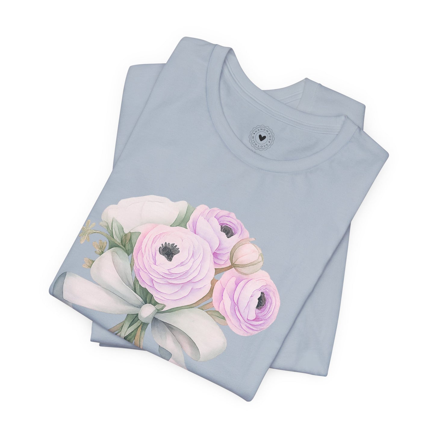 Be Still and Know Christian T-Shirt — Bouquet | Southern Belle & Sea™