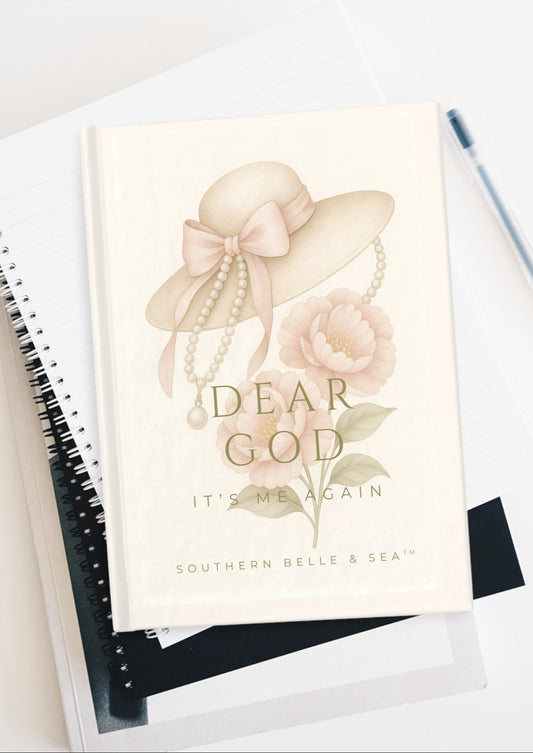 Faith-based journal with lined pages by Southern Belle & Sea™