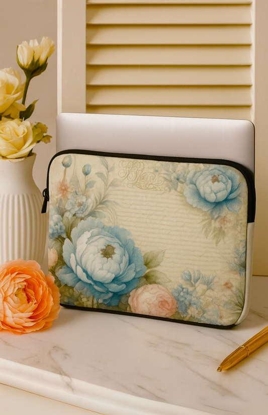 Parisian Petals Laptop Sleeve | Southern Belle & Sea™