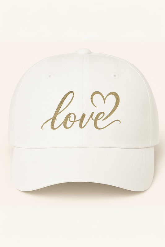 LOVE Heart Cap — Faith & Grace Series | Southern Belle & Sea™