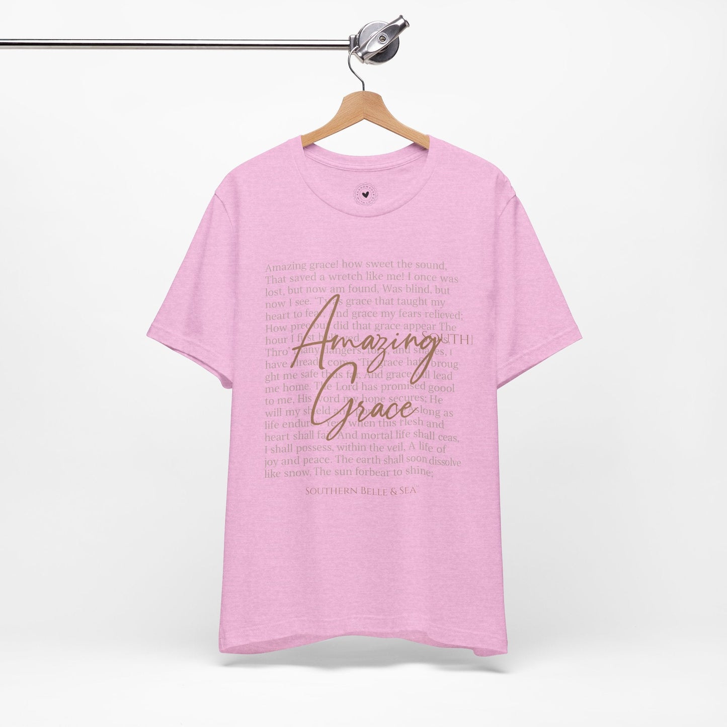 Amazing Grace Faith Tee — 12 Colors | Southern Belle & Sea™ - Southern Belle & Sea