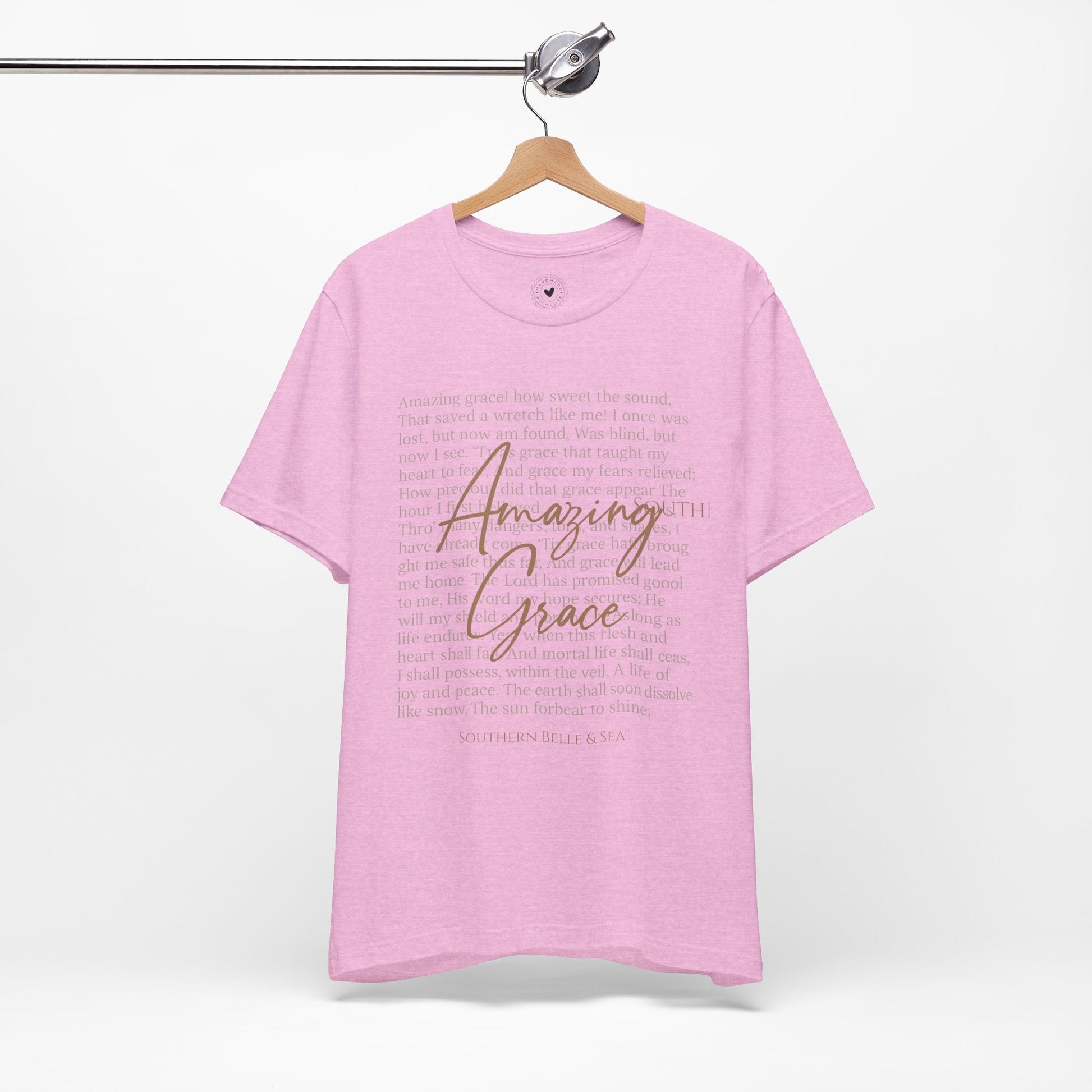 Amazing Grace Faith Tee — 12 Colors | Southern Belle & Sea™ - Southern Belle & Sea