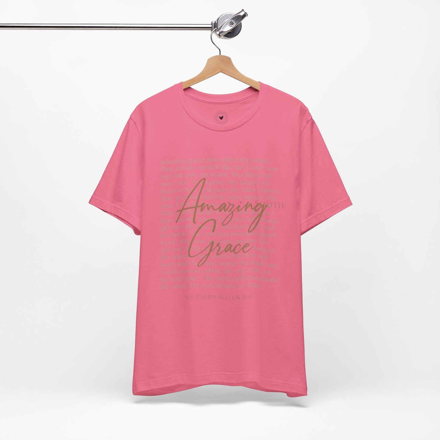 Amazing Grace Faith Tee — 12 Colors | Southern Belle & Sea™ - Southern Belle & Sea