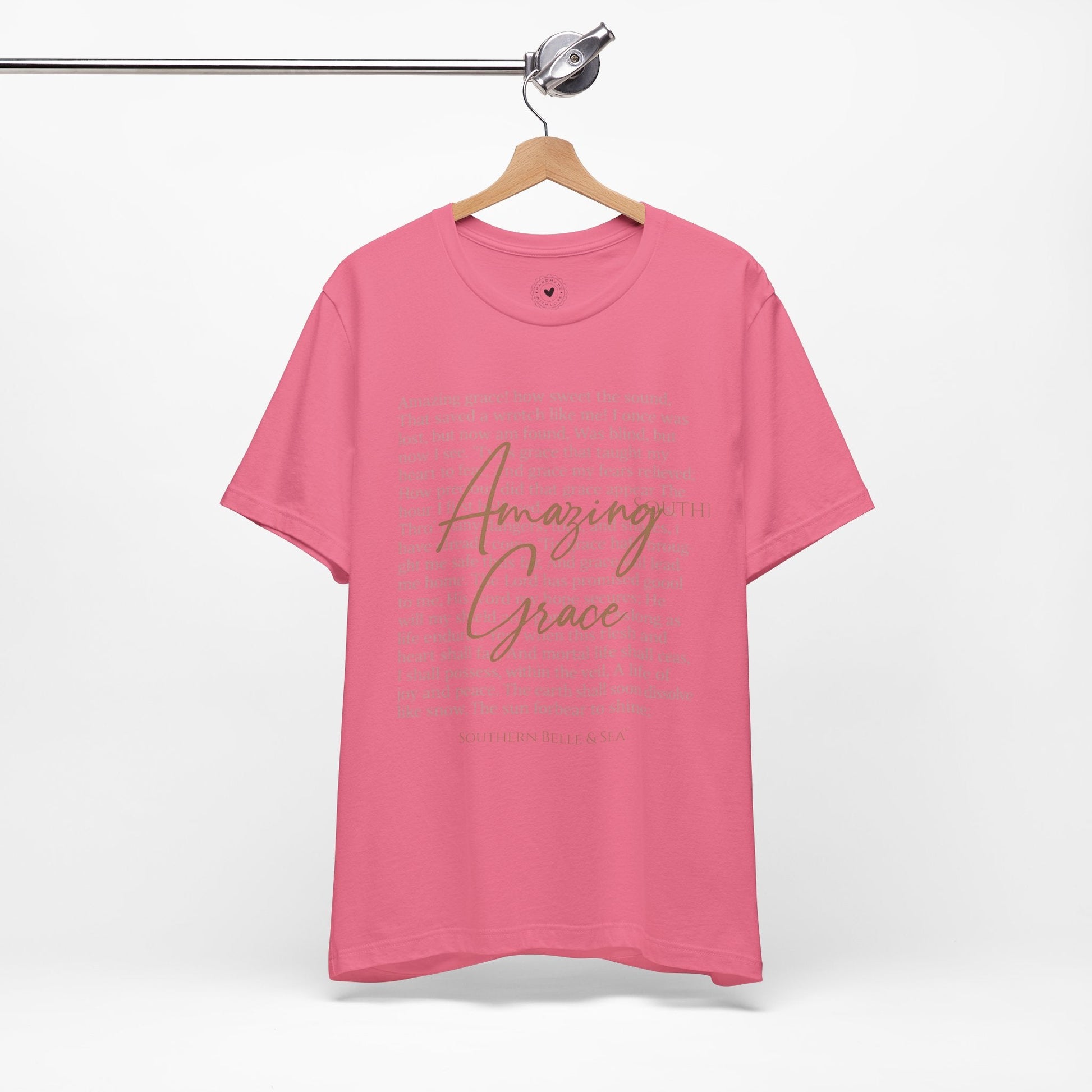 Amazing Grace Faith Tee — 12 Colors | Southern Belle & Sea™ - Southern Belle & Sea