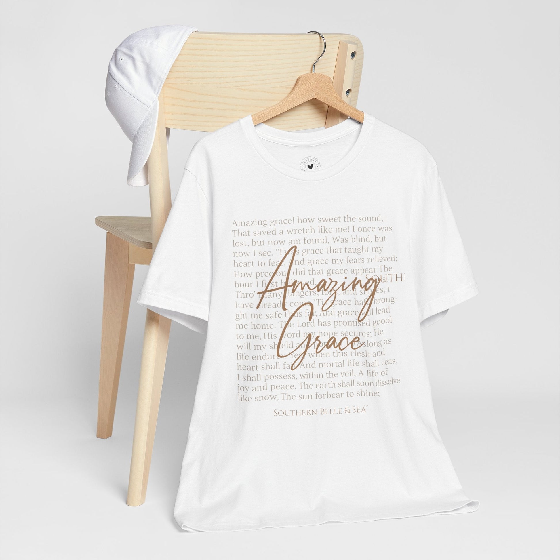 Amazing Grace Faith Tee — 12 Colors | Southern Belle & Sea™ - Southern Belle & Sea