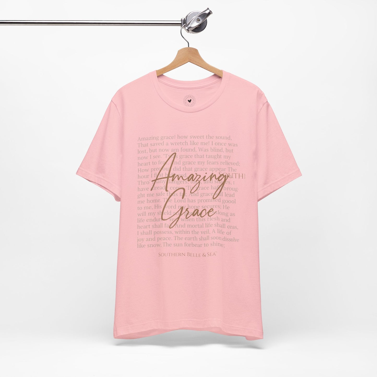 Amazing Grace Faith Tee — 12 Colors | Southern Belle & Sea™ - Southern Belle & Sea