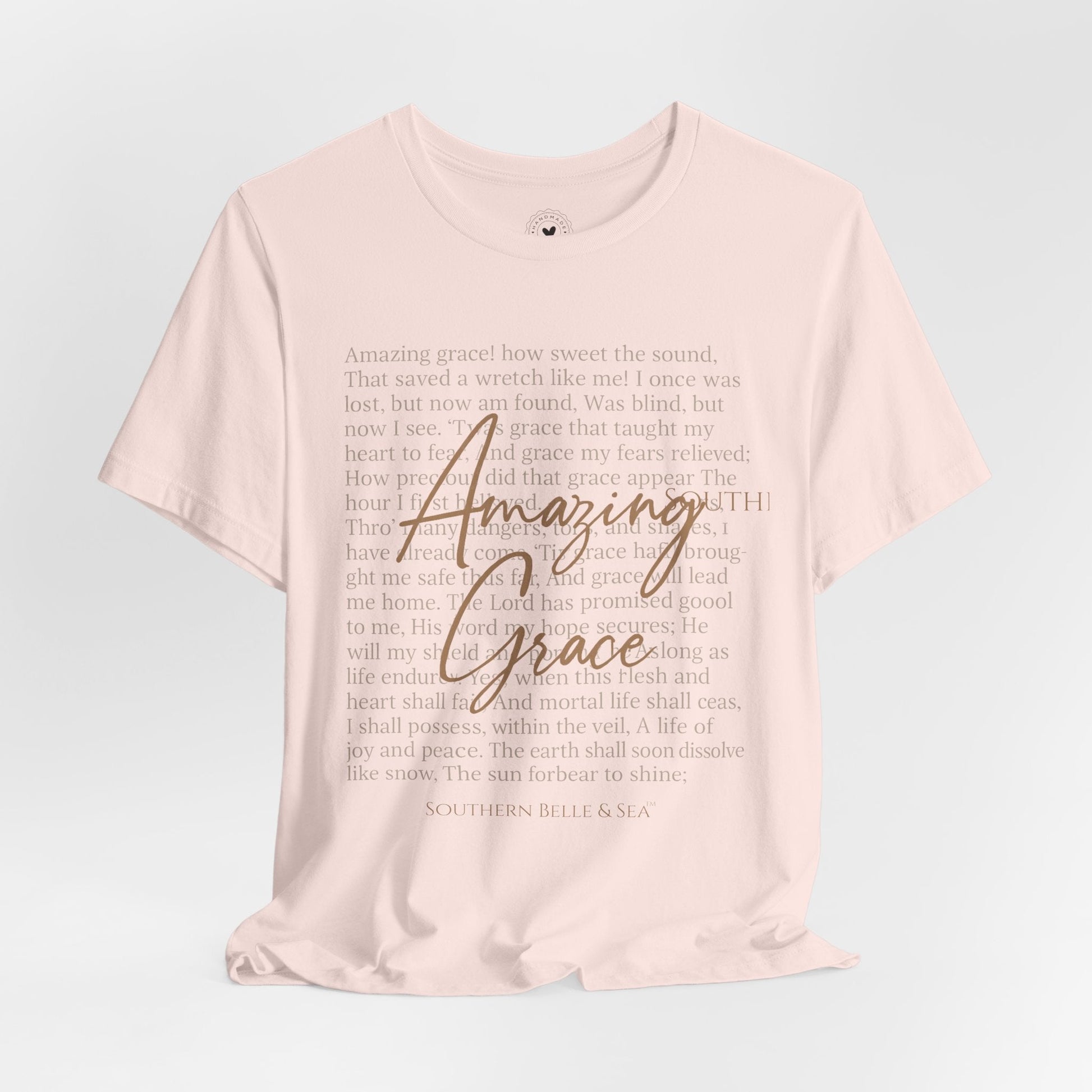 Amazing Grace Faith Tee — 12 Colors | Southern Belle & Sea™ - Southern Belle & Sea