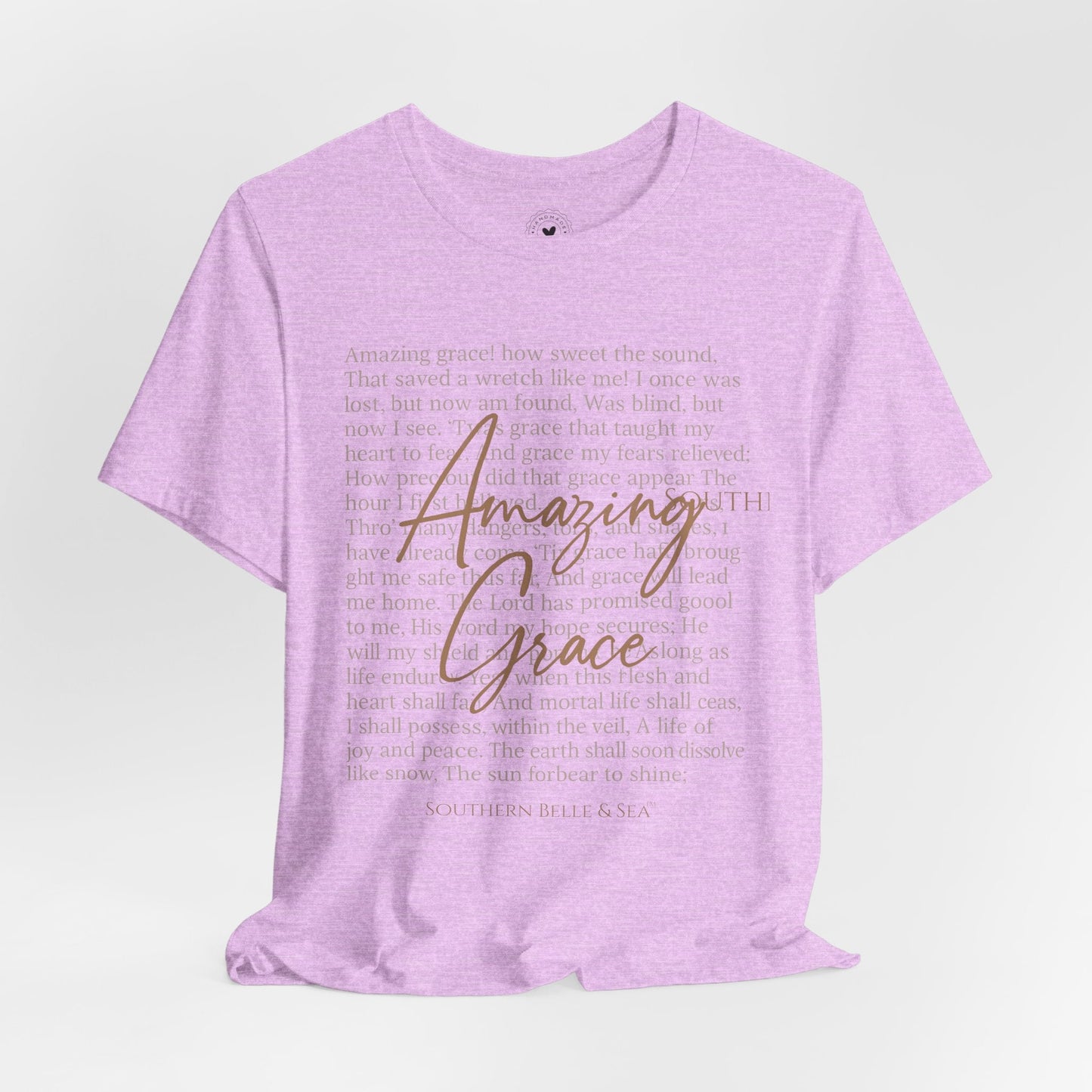 Amazing Grace Faith Tee — 12 Colors | Southern Belle & Sea™ - Southern Belle & Sea