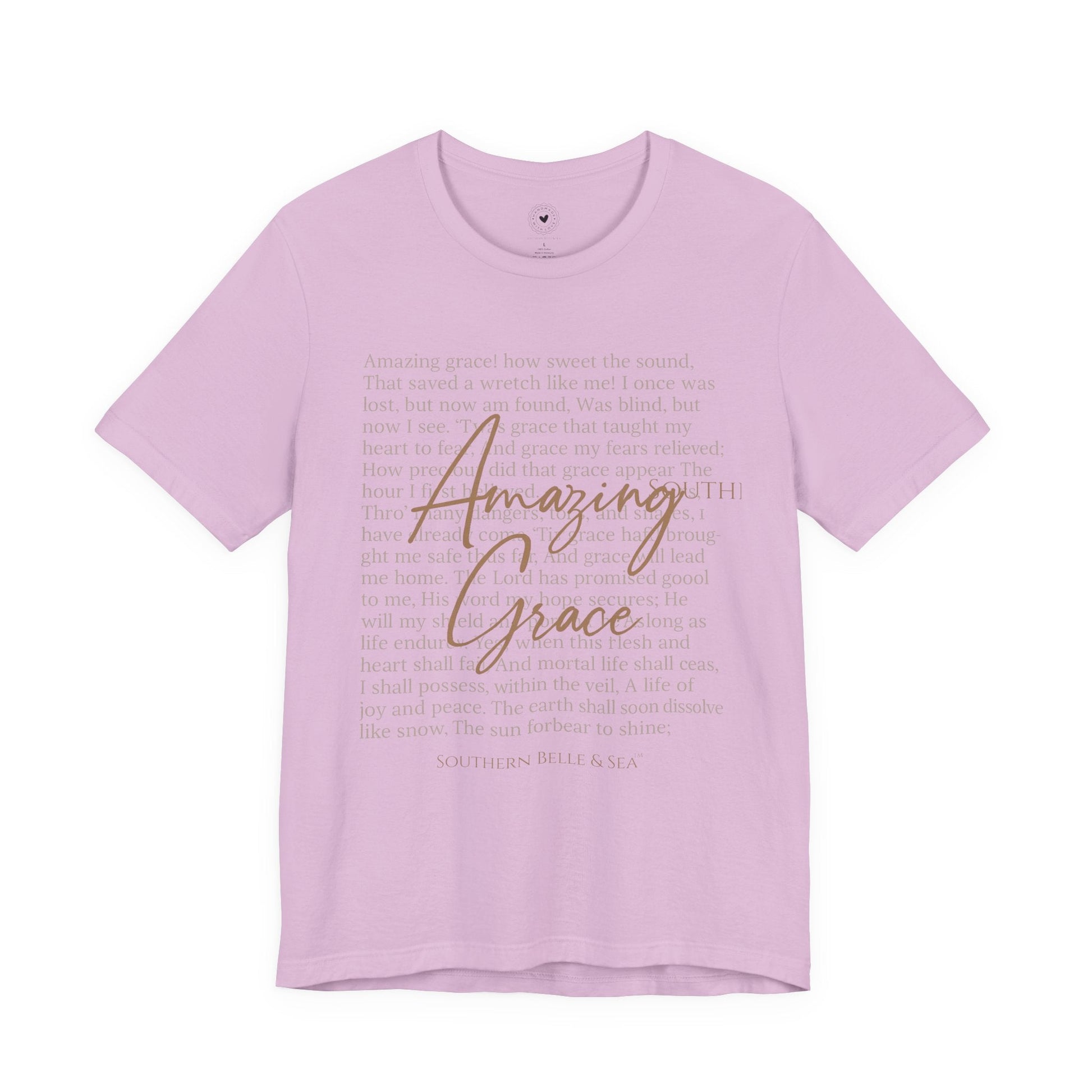 Amazing Grace Faith Tee — 12 Colors | Southern Belle & Sea™ - Southern Belle & Sea