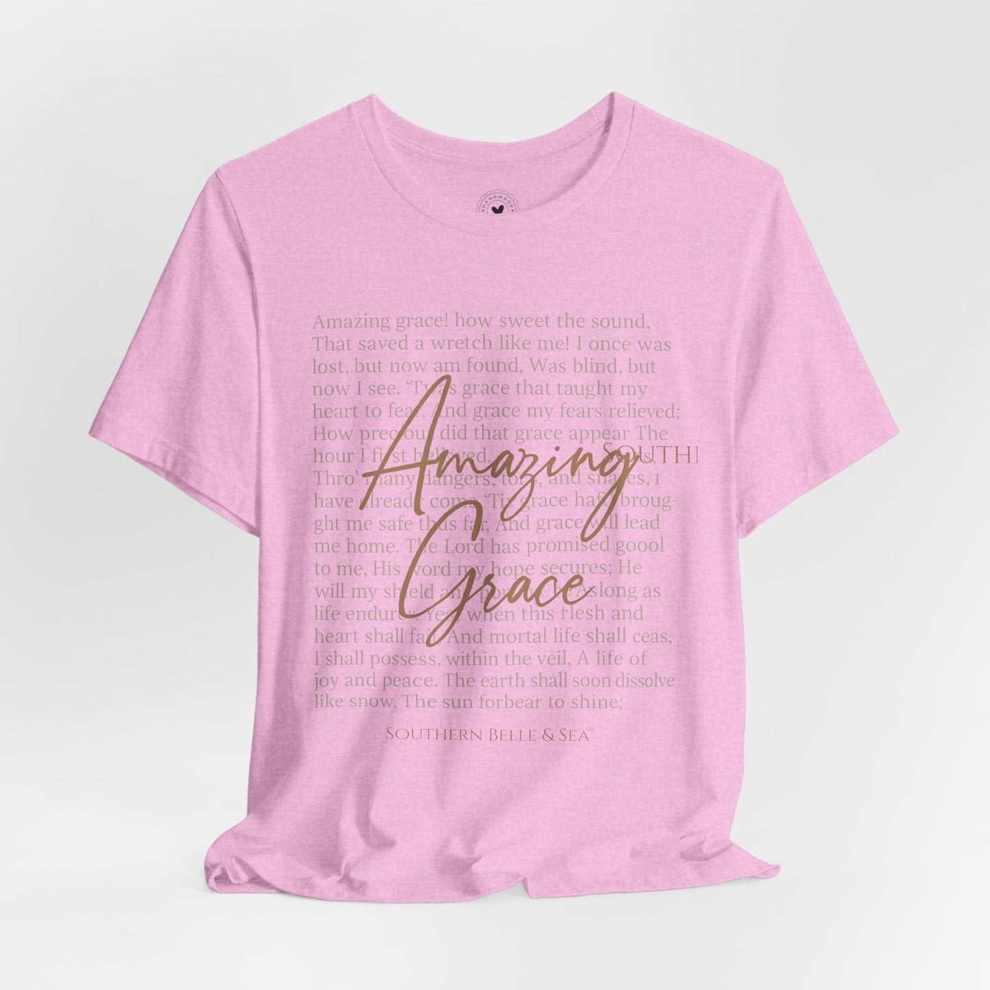 Amazing Grace Faith Tee — 12 Colors | Southern Belle & Sea™ - Southern Belle & Sea