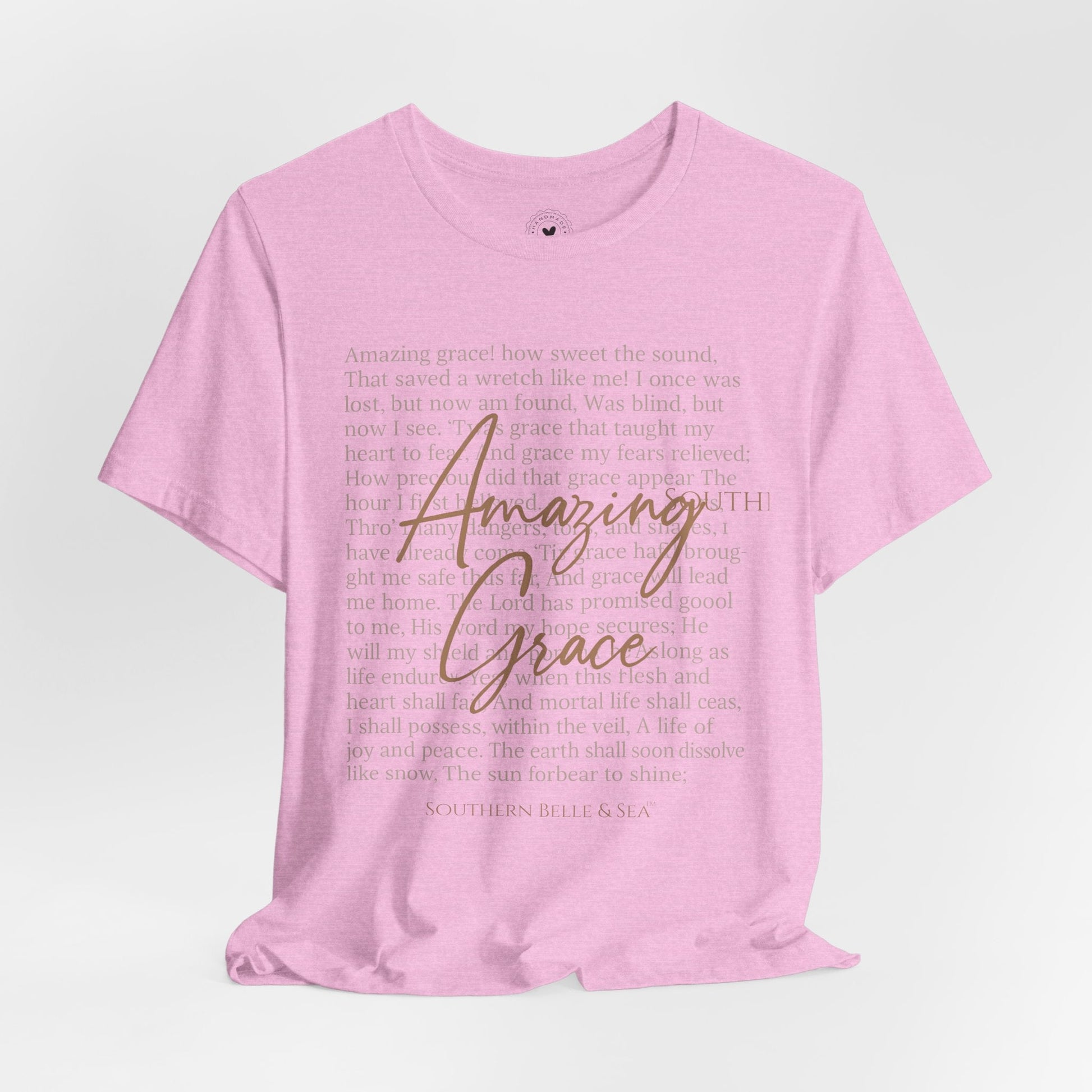 Amazing Grace Faith Tee — 12 Colors | Southern Belle & Sea™ - Southern Belle & Sea