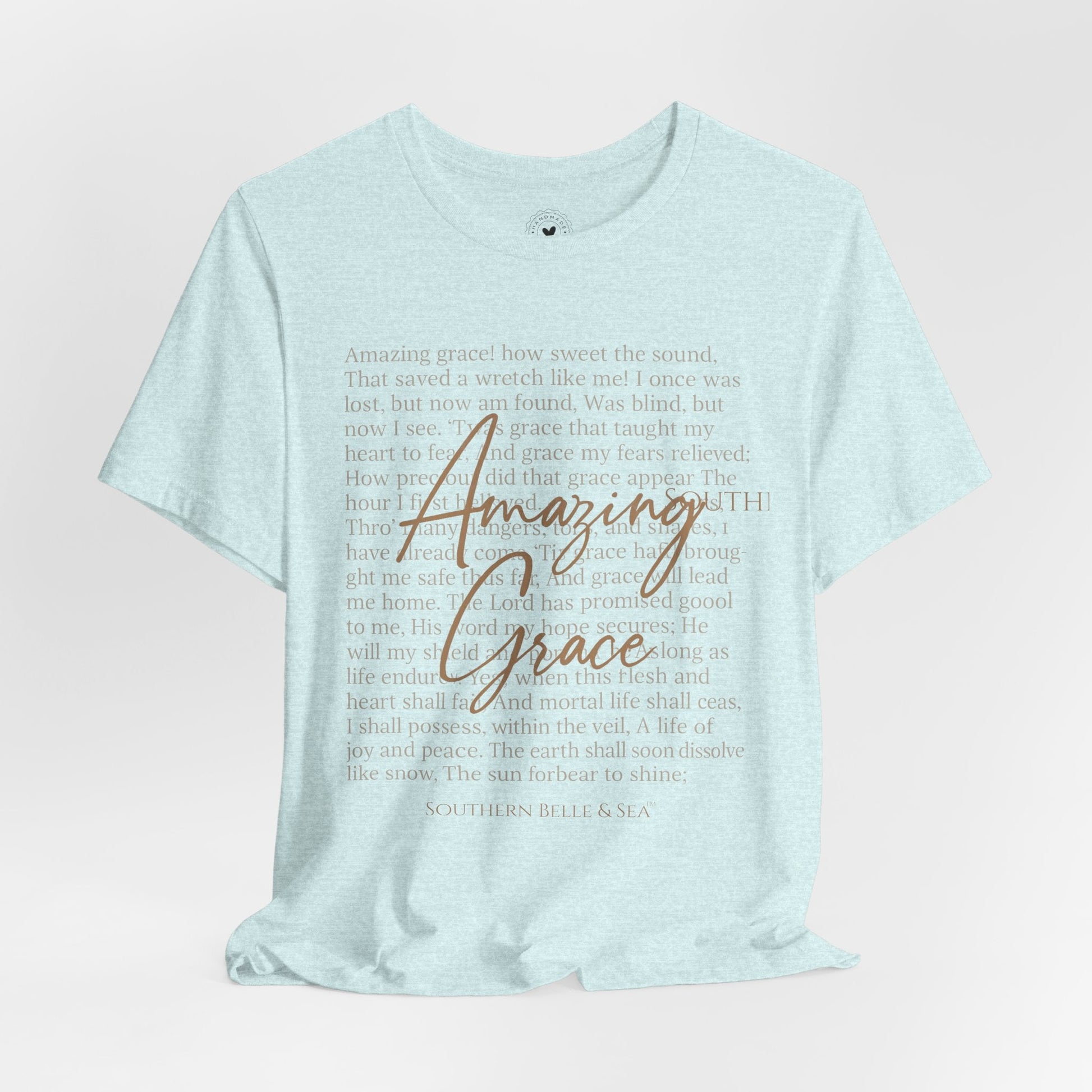 Amazing Grace Faith Tee — 12 Colors | Southern Belle & Sea™ - Southern Belle & Sea
