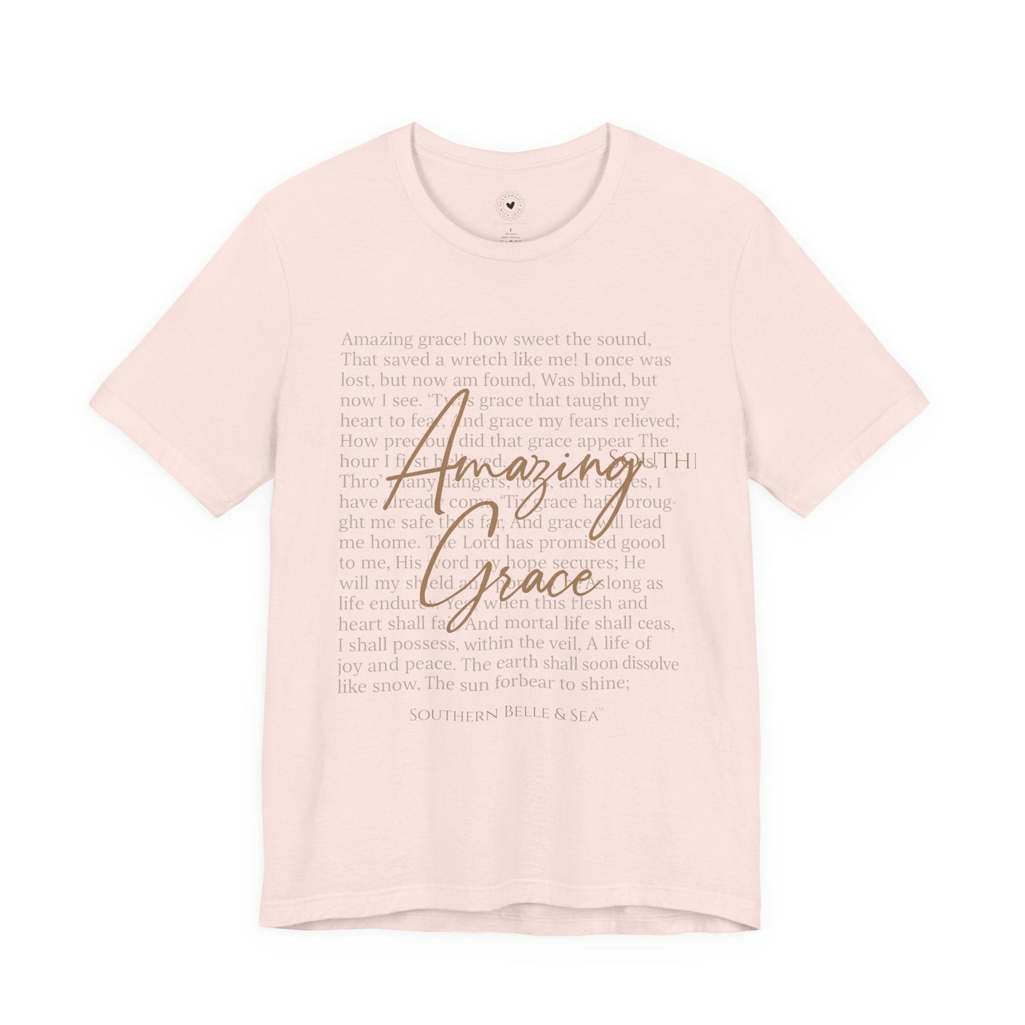 Amazing Grace Faith Tee — 12 Colors | Southern Belle & Sea™ - Southern Belle & Sea