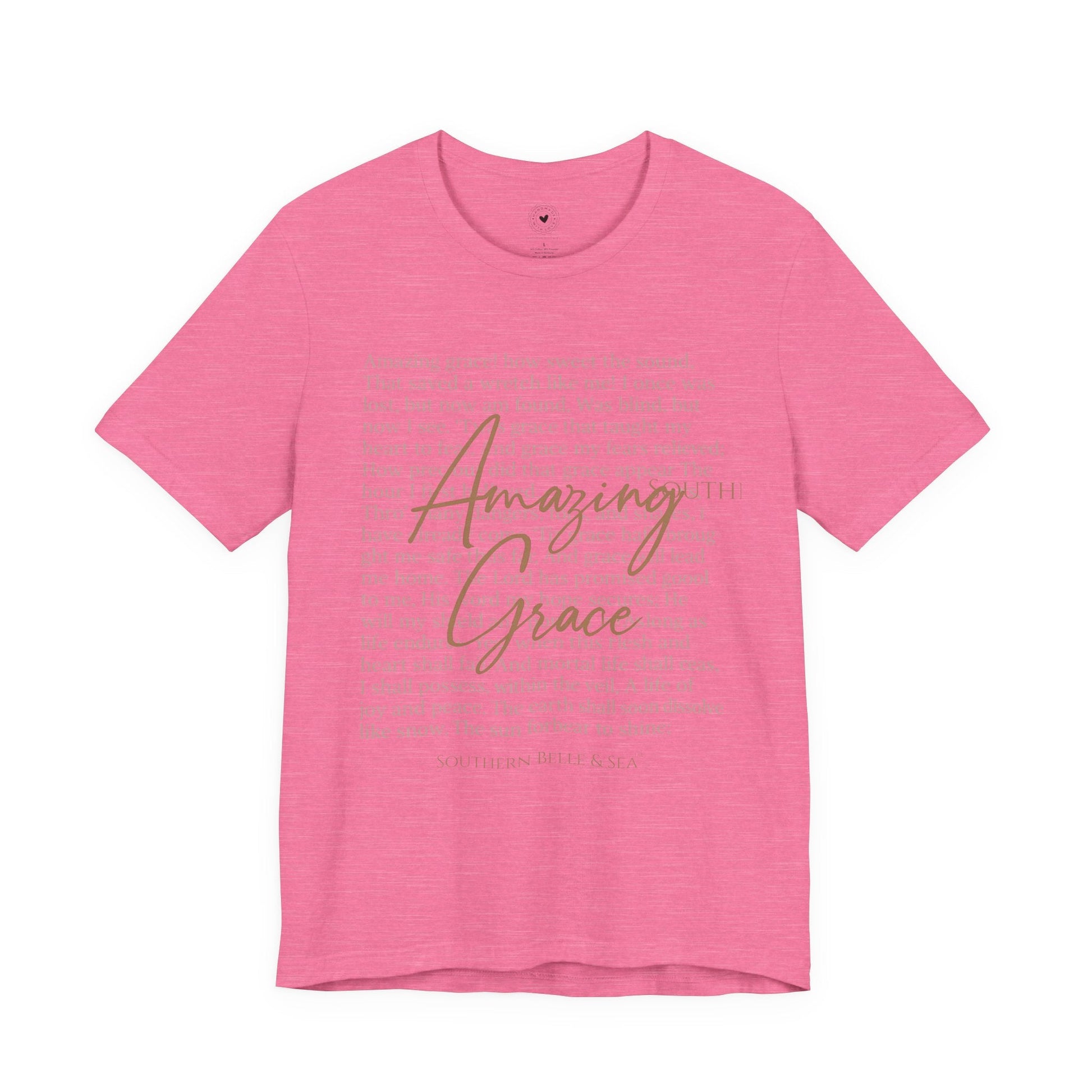 Amazing Grace Faith Tee — 12 Colors | Southern Belle & Sea™ - Southern Belle & Sea
