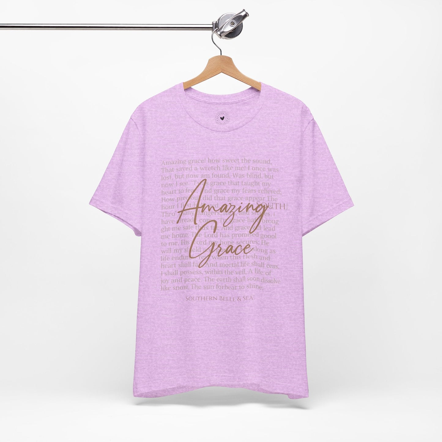 Amazing Grace Faith Tee — 12 Colors | Southern Belle & Sea™ - Southern Belle & Sea