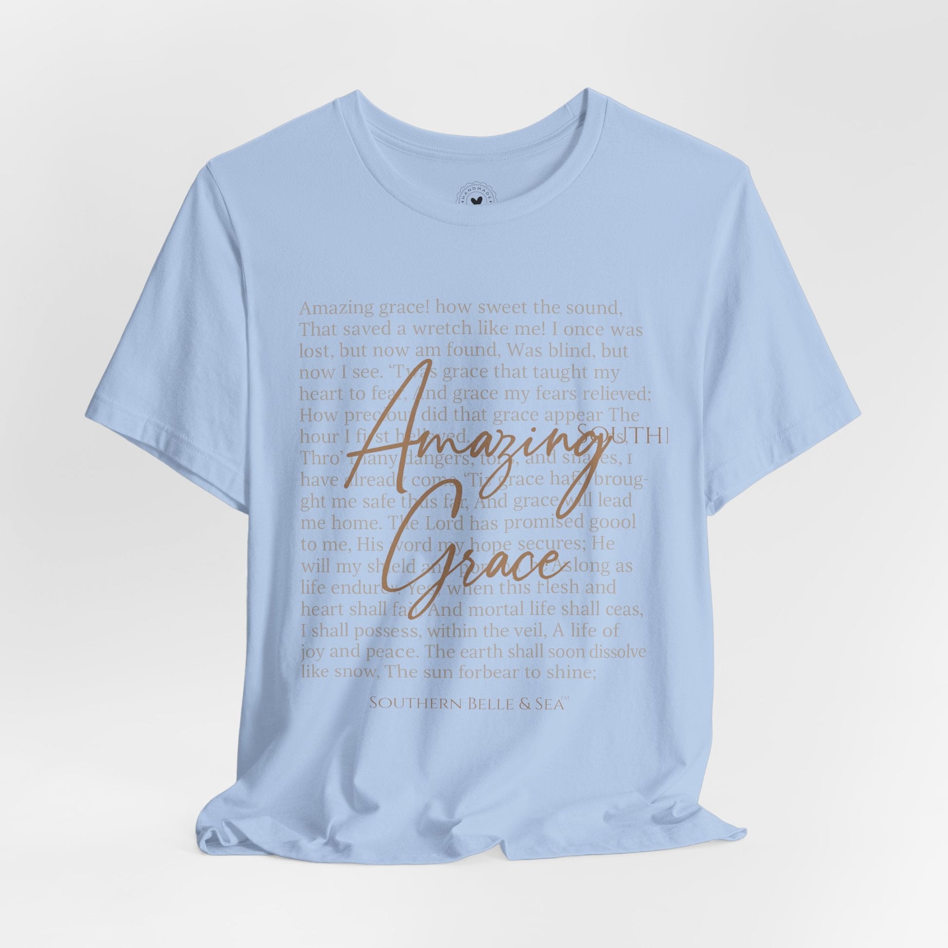 Amazing Grace Faith Tee — 12 Colors | Southern Belle & Sea™ - Southern Belle & Sea