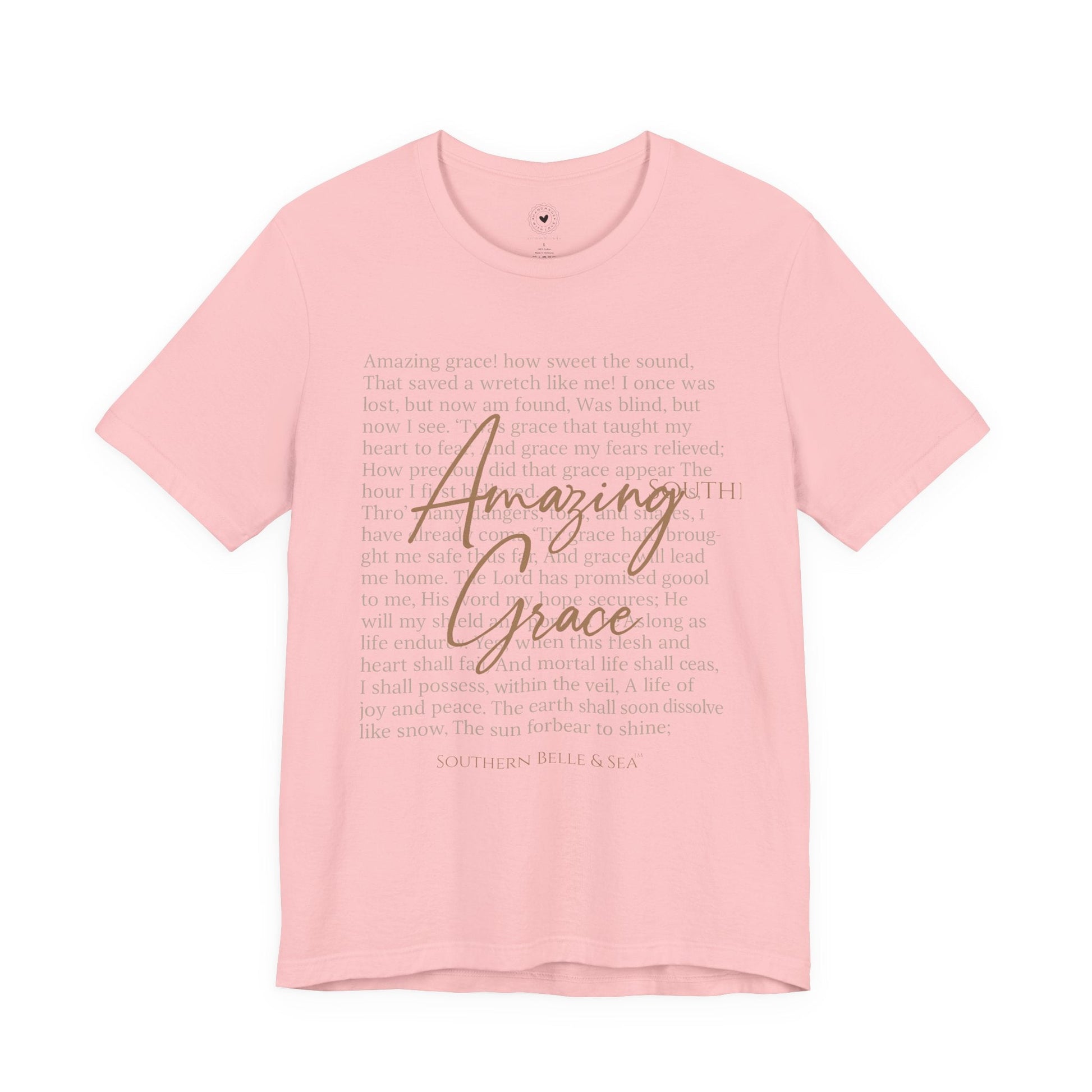 Amazing Grace Faith Tee — 12 Colors | Southern Belle & Sea™ - Southern Belle & Sea