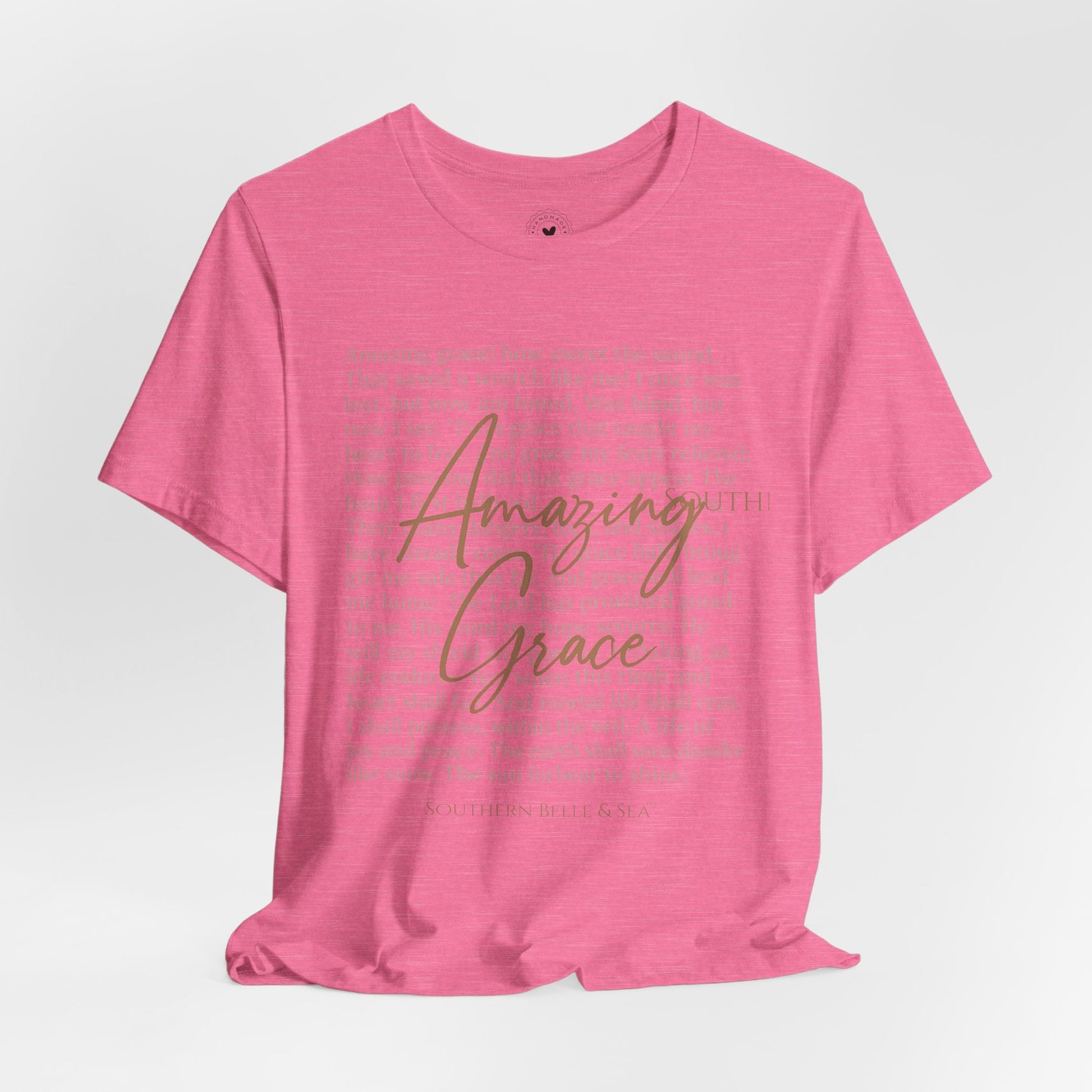 Amazing Grace Faith Tee — 12 Colors | Southern Belle & Sea™ - Southern Belle & Sea