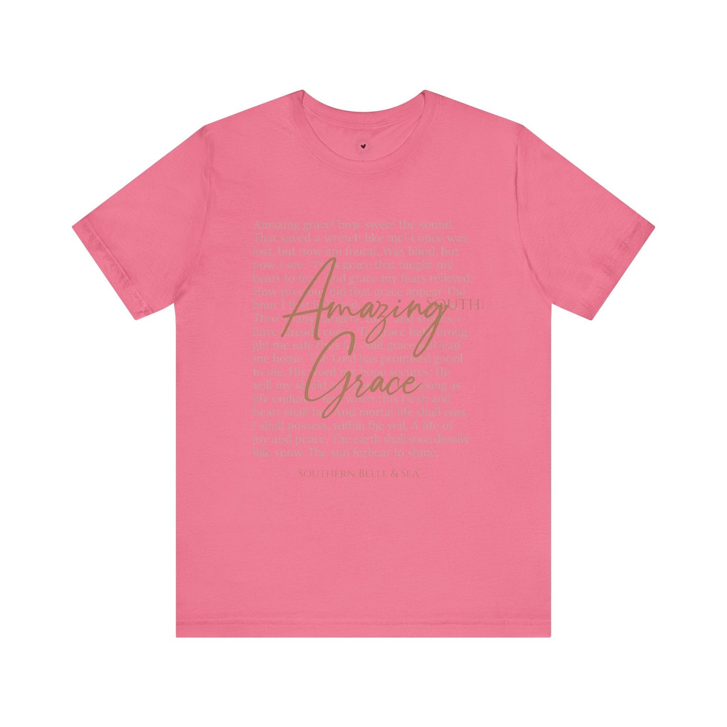 Amazing Grace Faith Tee — 12 Colors | Southern Belle & Sea™ - Southern Belle & Sea