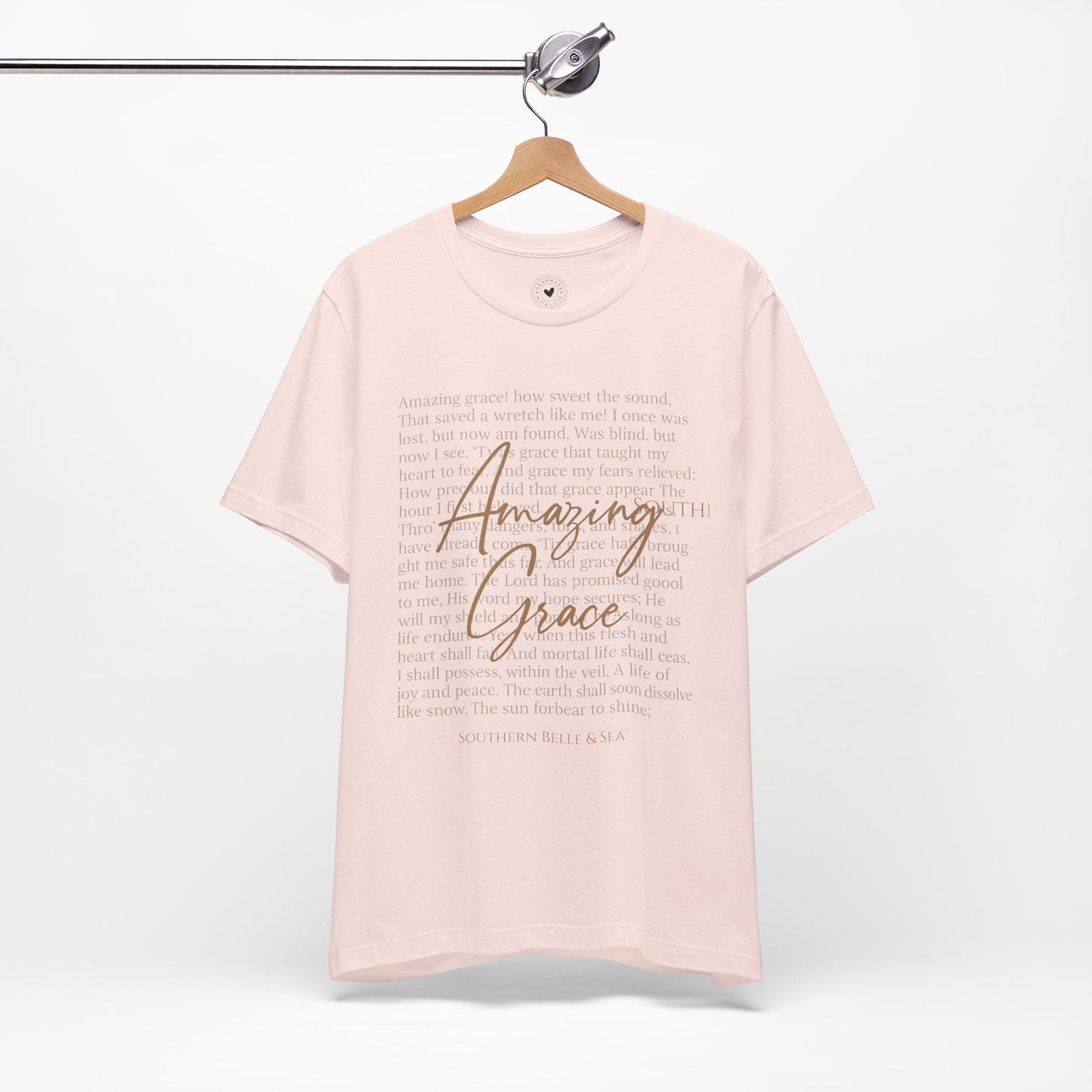 Amazing Grace Faith Tee — 12 Colors | Southern Belle & Sea™ - Southern Belle & Sea