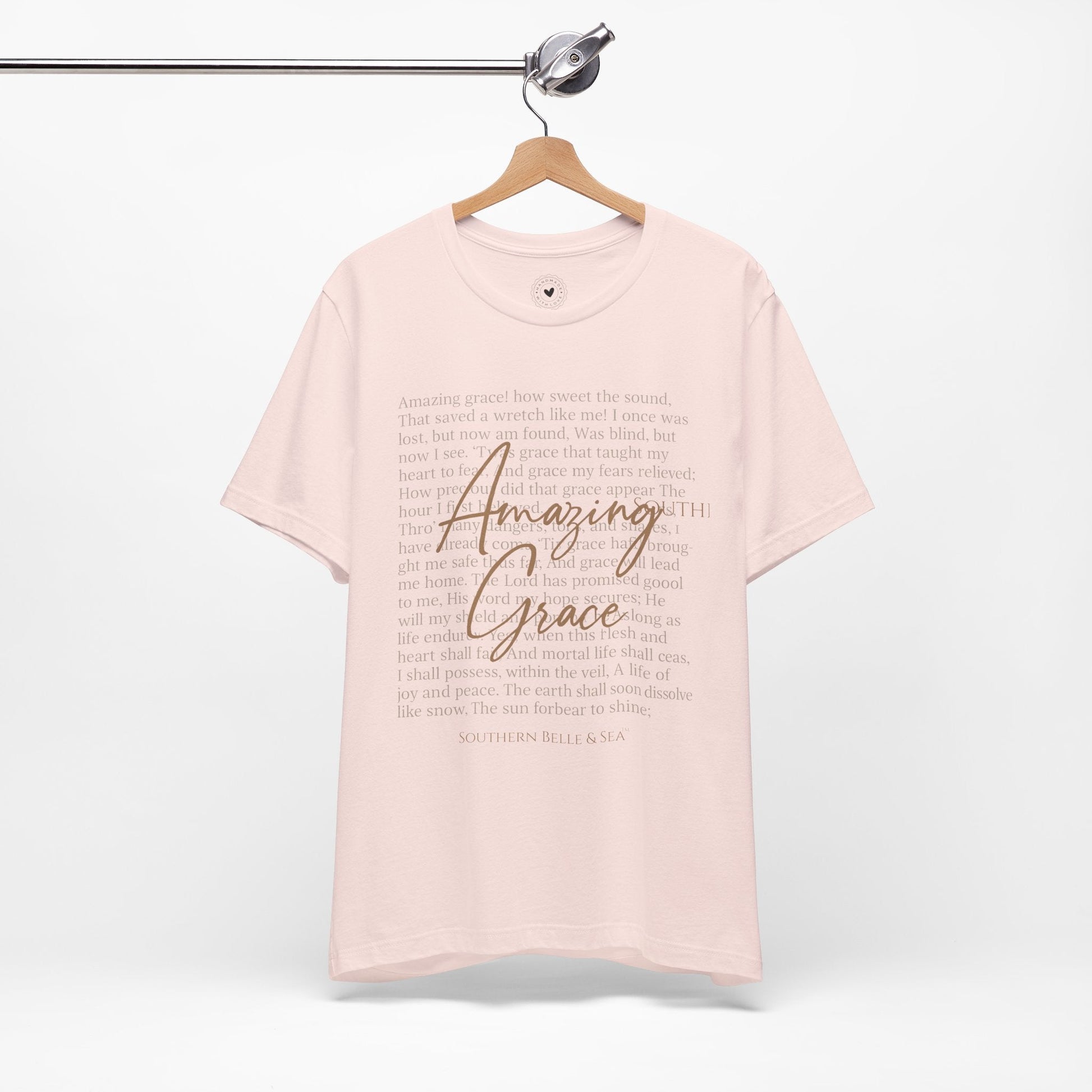 Amazing Grace Faith Tee — 12 Colors | Southern Belle & Sea™ - Southern Belle & Sea