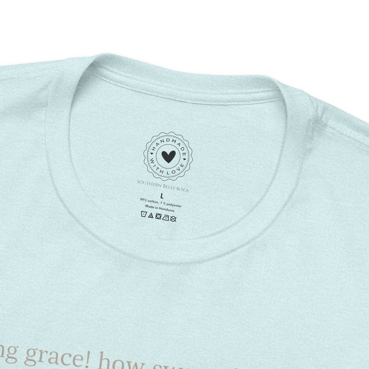 Amazing Grace Faith Tee — 12 Colors | Southern Belle & Sea™ - Southern Belle & Sea