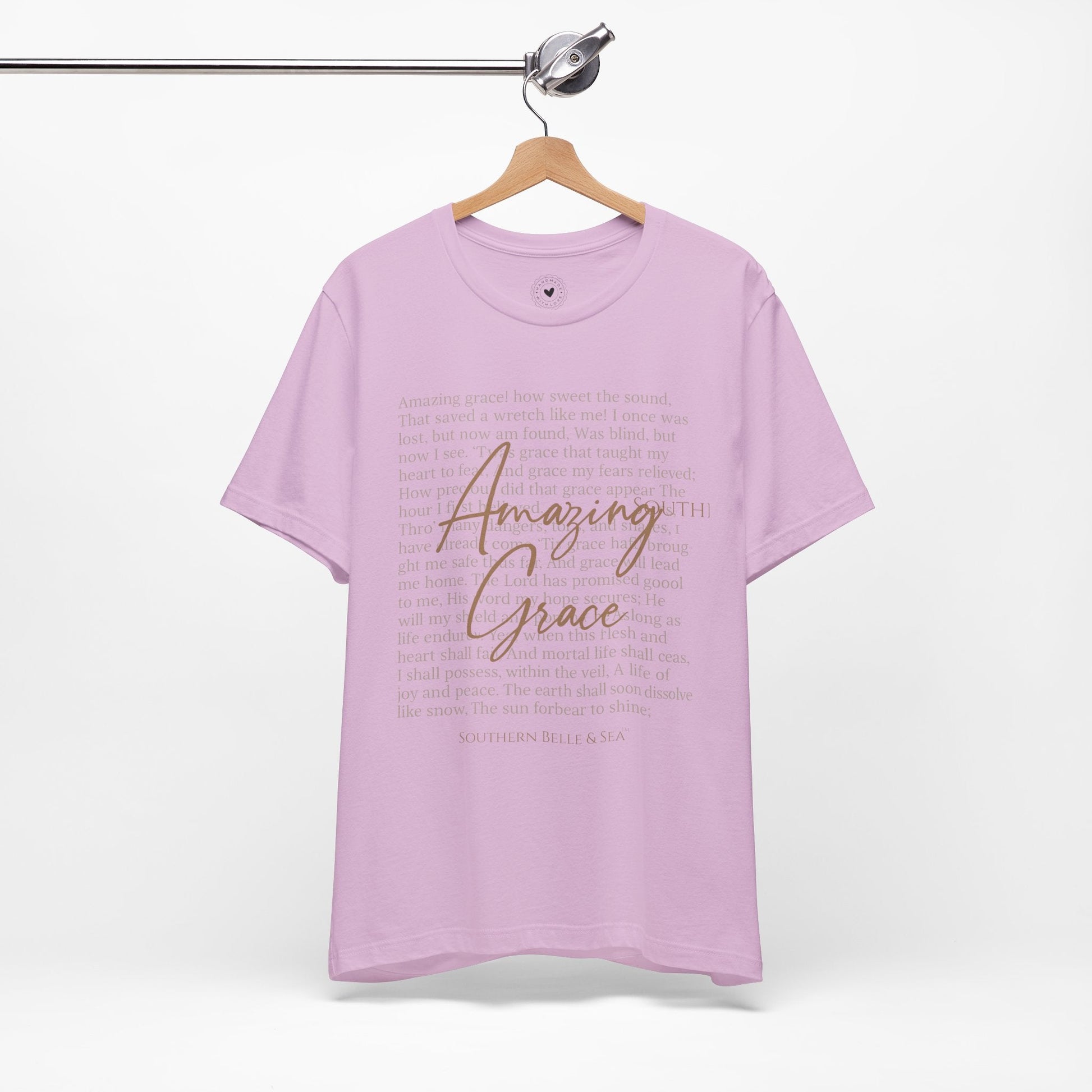Amazing Grace Faith Tee — 12 Colors | Southern Belle & Sea™ - Southern Belle & Sea