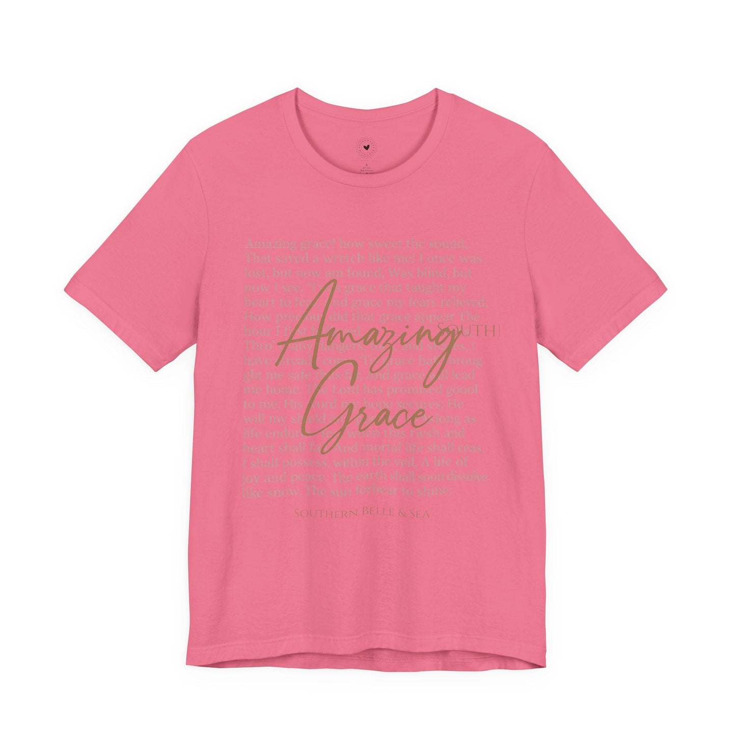 Amazing Grace Faith Tee — 12 Colors | Southern Belle & Sea™ - Southern Belle & Sea