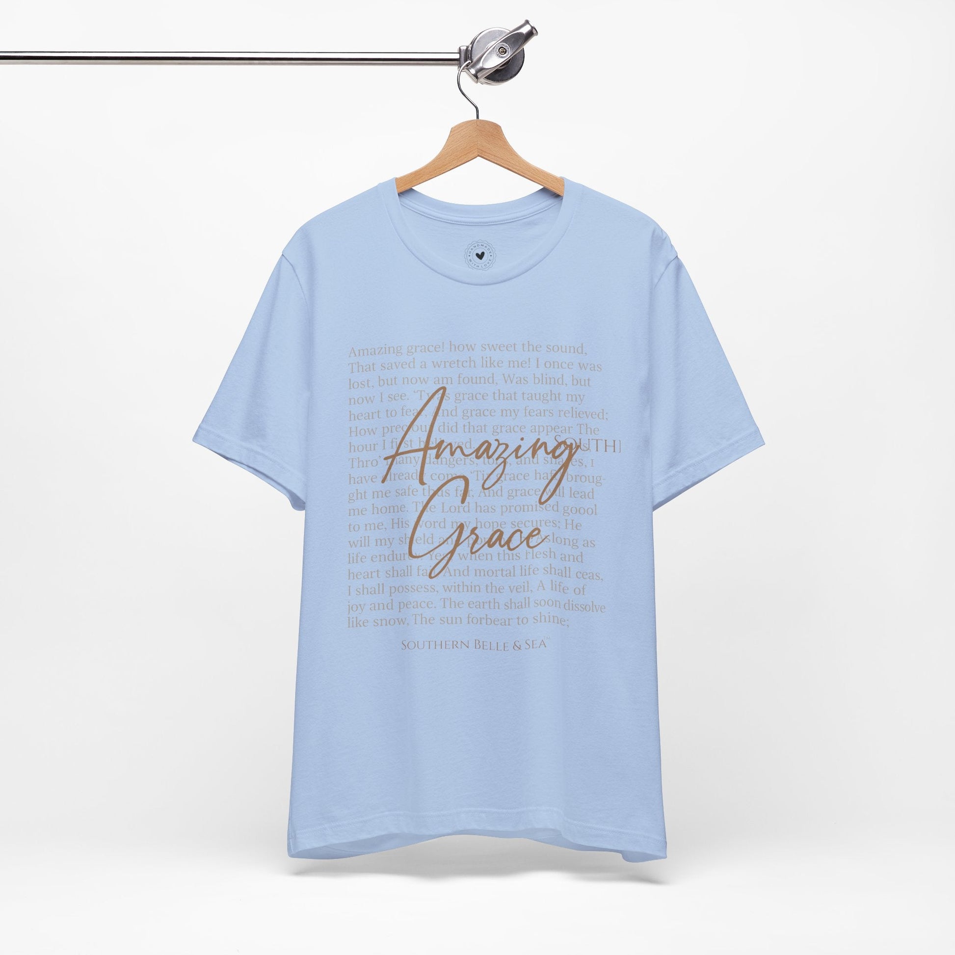 Amazing Grace Faith Tee — 12 Colors | Southern Belle & Sea™ - Southern Belle & Sea