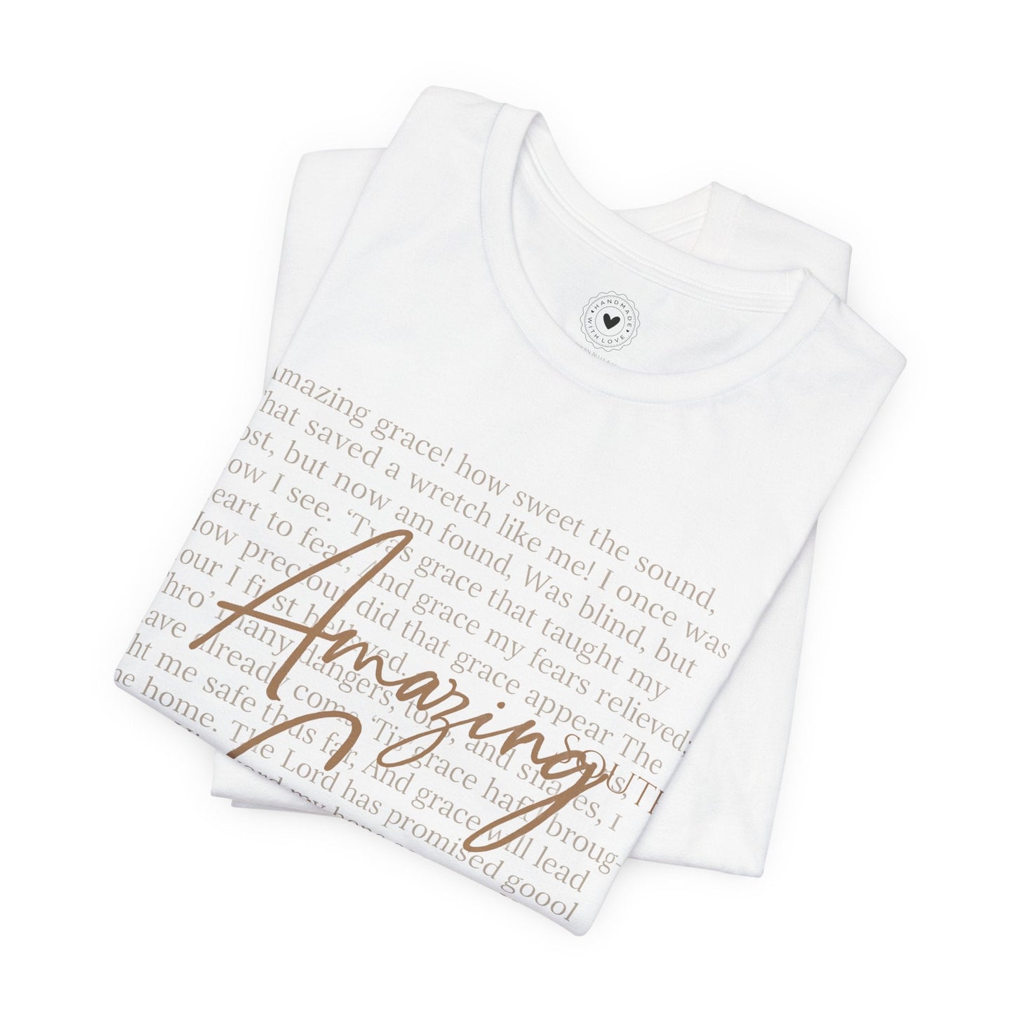 Amazing Grace Faith Tee — 12 Colors | Southern Belle & Sea™ - Southern Belle & Sea