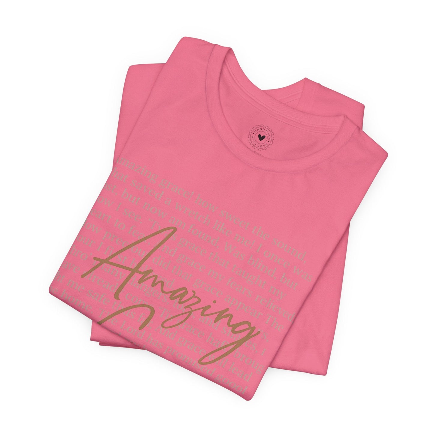 “Amazing Grace” Unisex Faith Tee — Christian Hymn Shirt for Men & Women | Southern Belle & Sea™ - Southern Belle & Sea