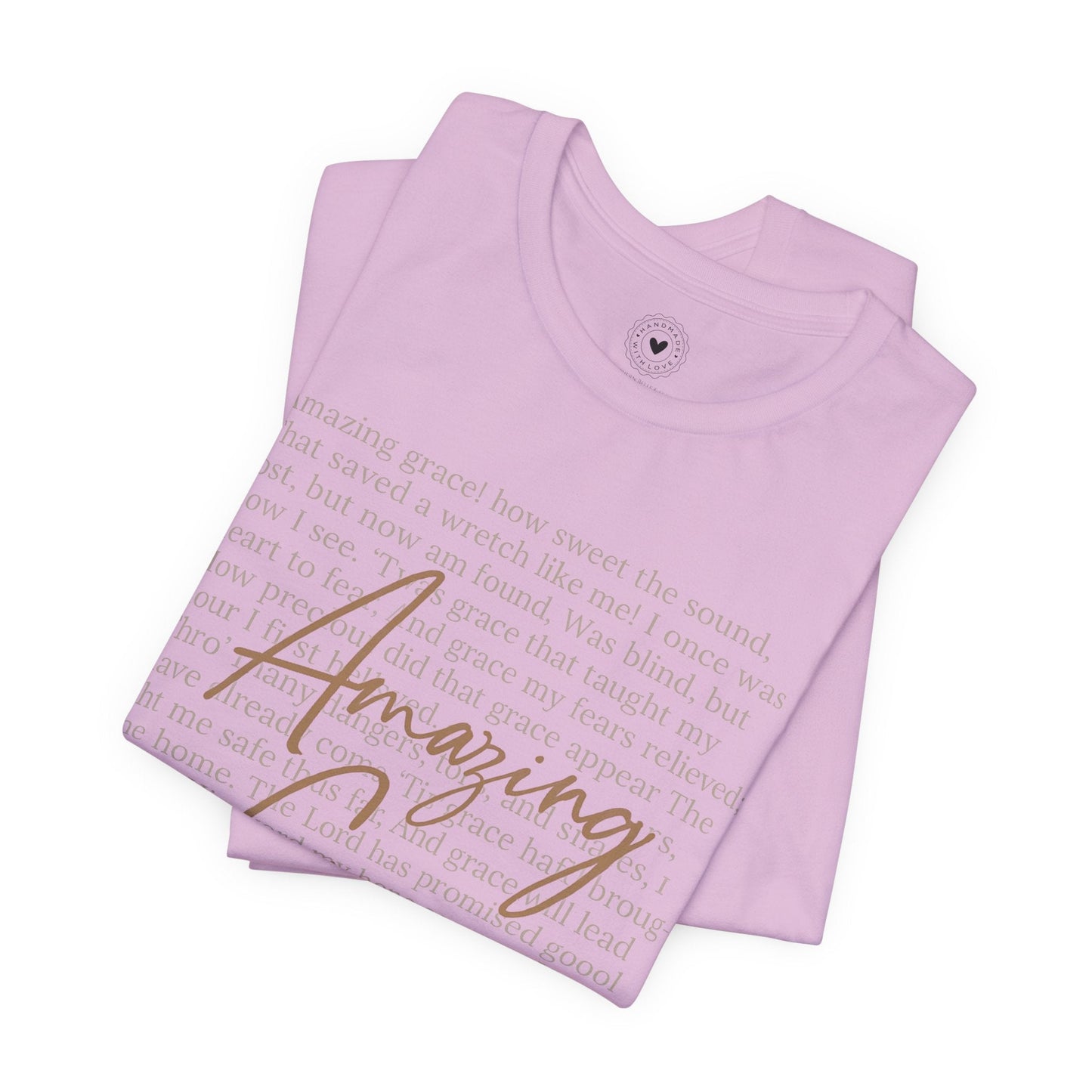 “Amazing Grace” Unisex Faith Tee — Christian Hymn Shirt for Men & Women | Southern Belle & Sea™ - Southern Belle & Sea