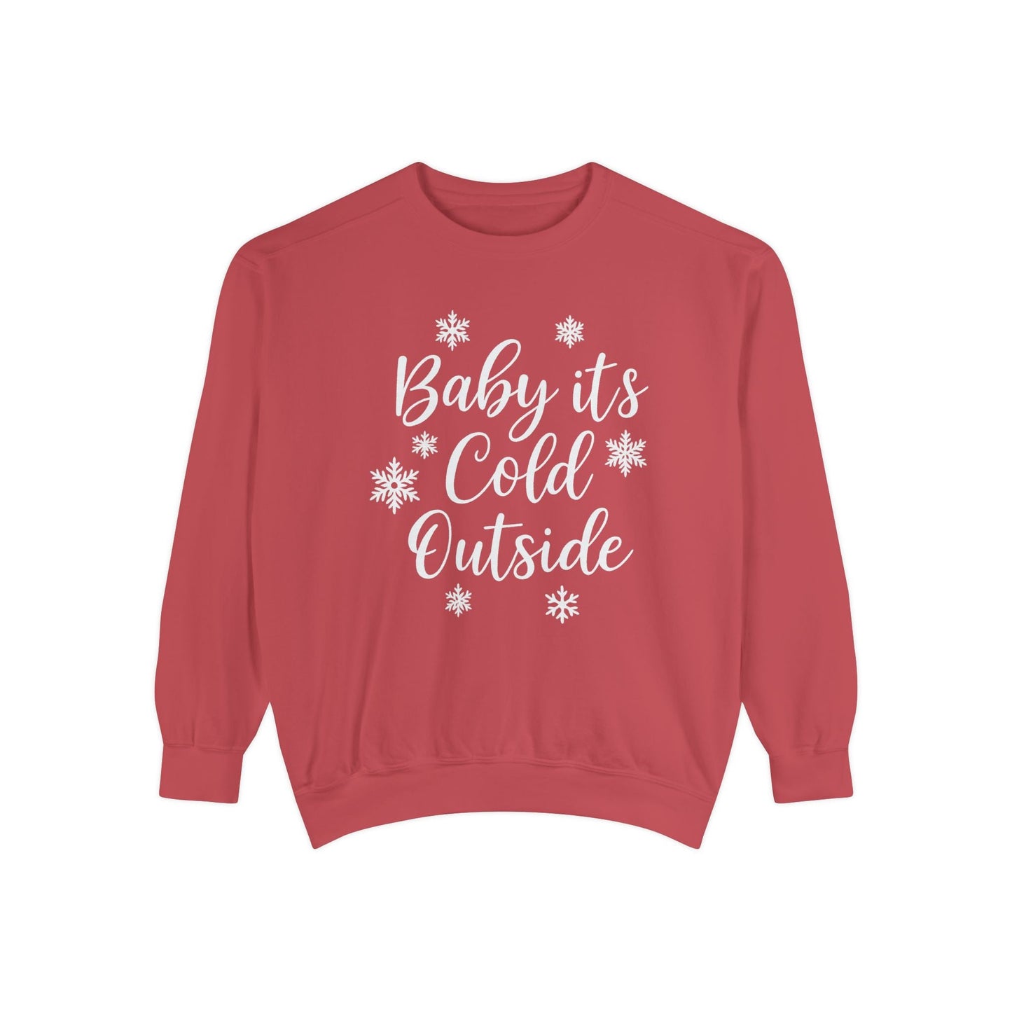 “Baby It’s Cold Outside” Christmas Sweatshirt — 6 Colors | Southern Belle & Sea™ - Southern Belle & Sea