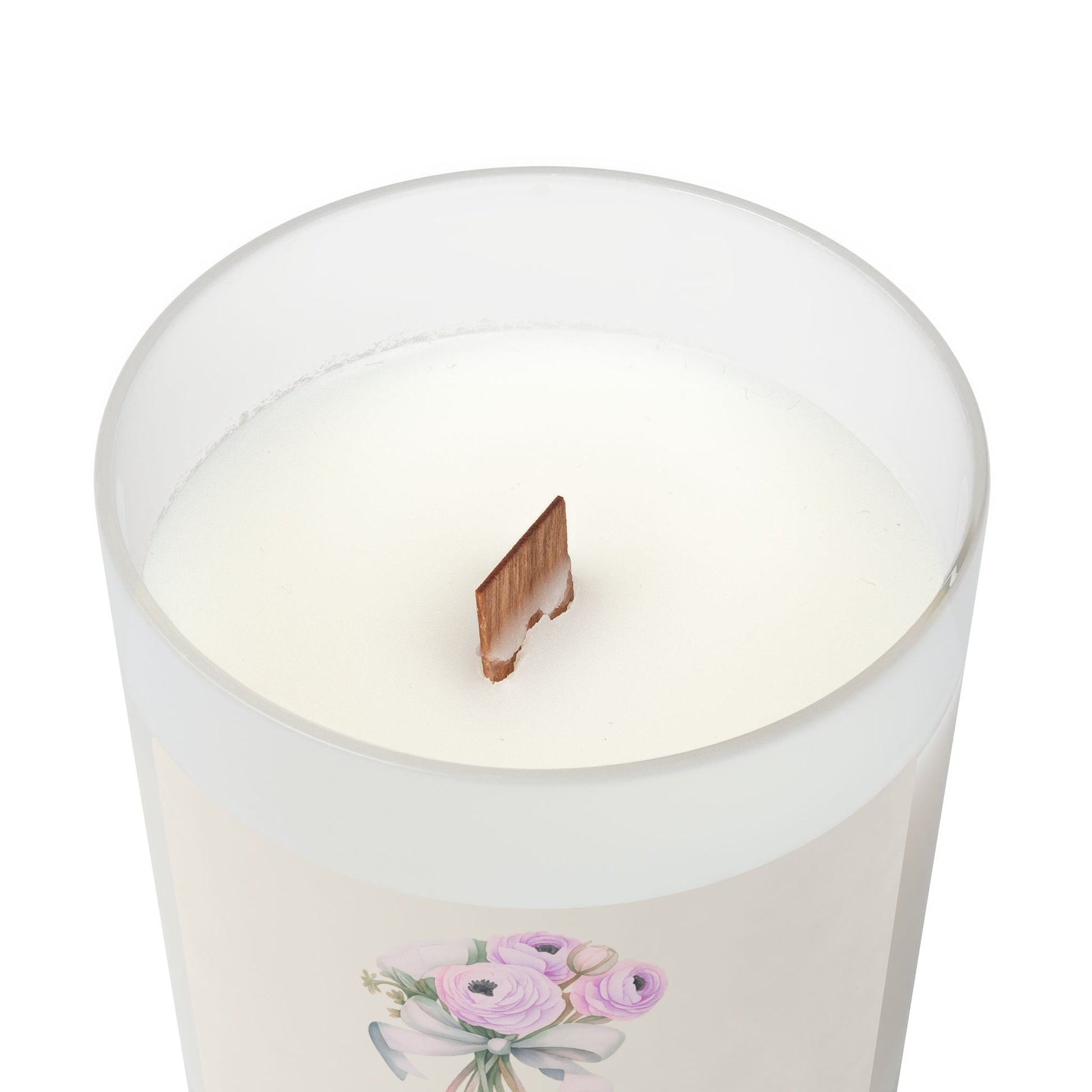 Be Still and Know” (11 oz) Frosted Wooden Wick Candle | Southern Belle & Sea™ - Southern Belle & Sea