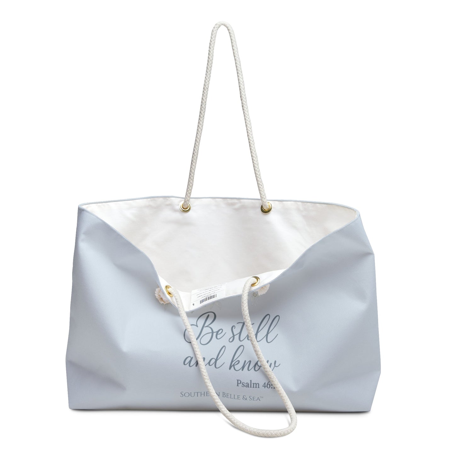 Be Still and Know Weekender Tote — Virtue Collection | Southern Belle & Sea™ - Southern Belle & Sea