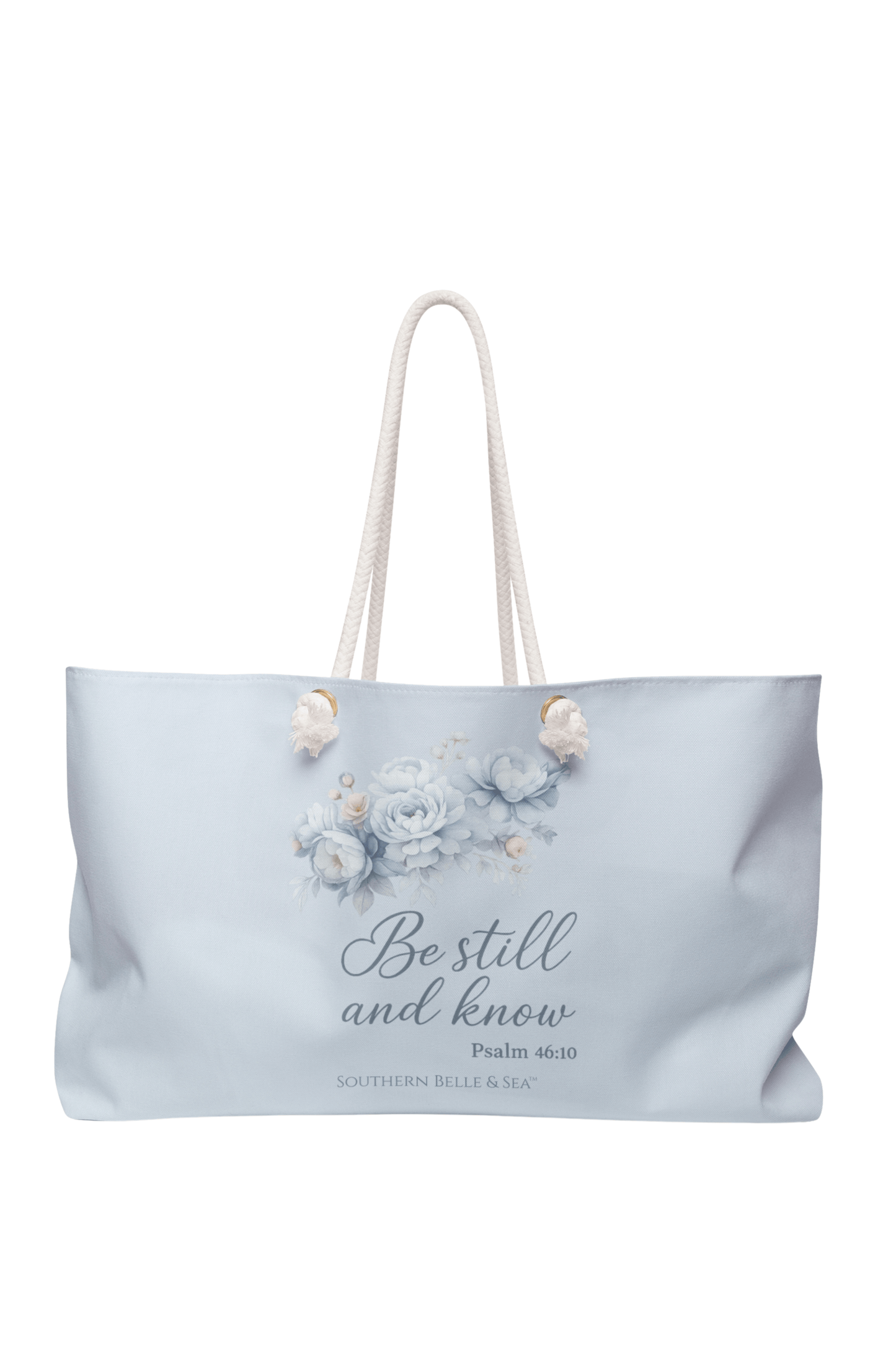 Be Still and Know Weekender Tote — Virtue Collection | Southern Belle & Sea™ - Southern Belle & Sea