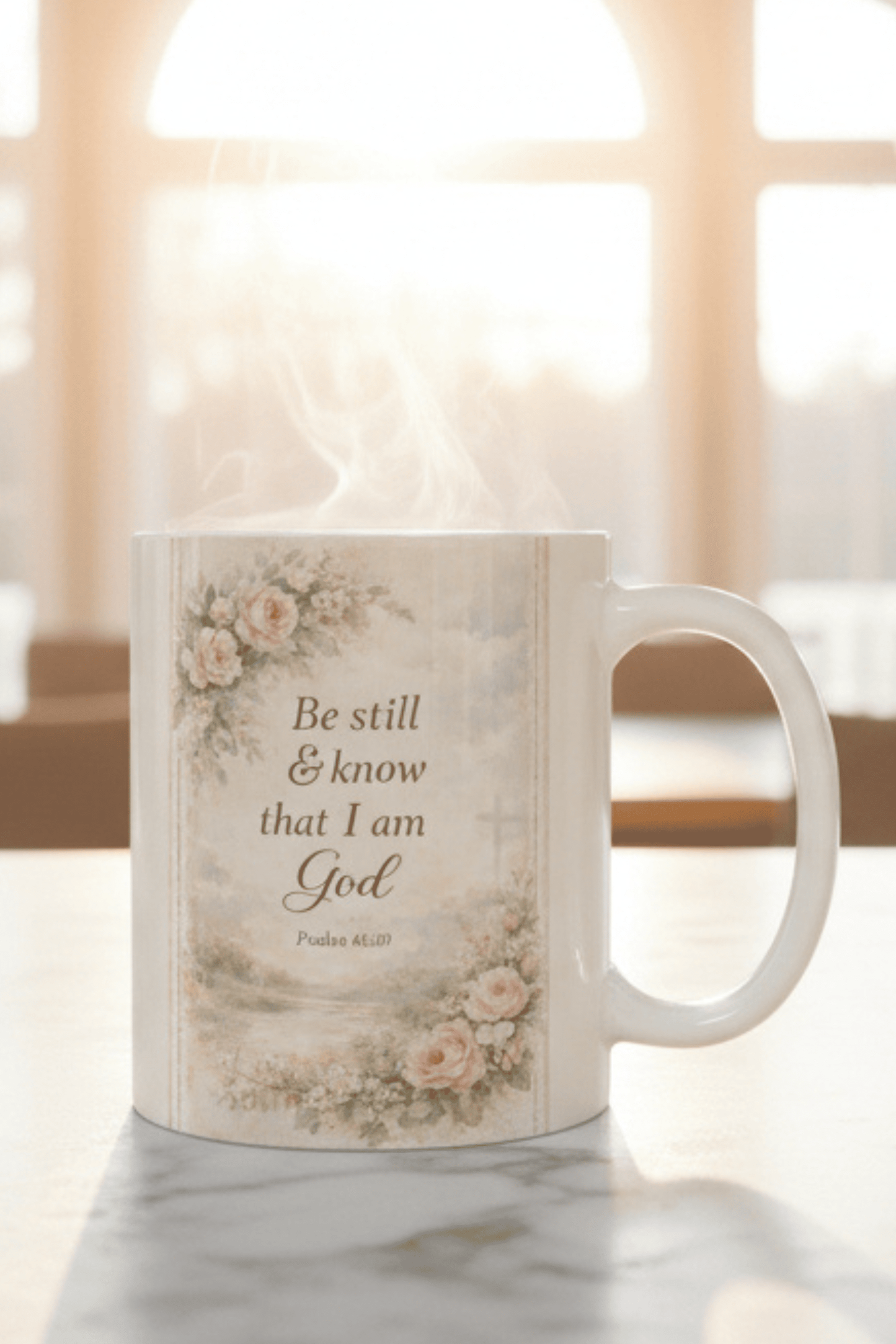 Be Still & Know That I Am God Mug — Psalm 46:10 | Southern Belle & Sea™ - Southern Belle & Sea