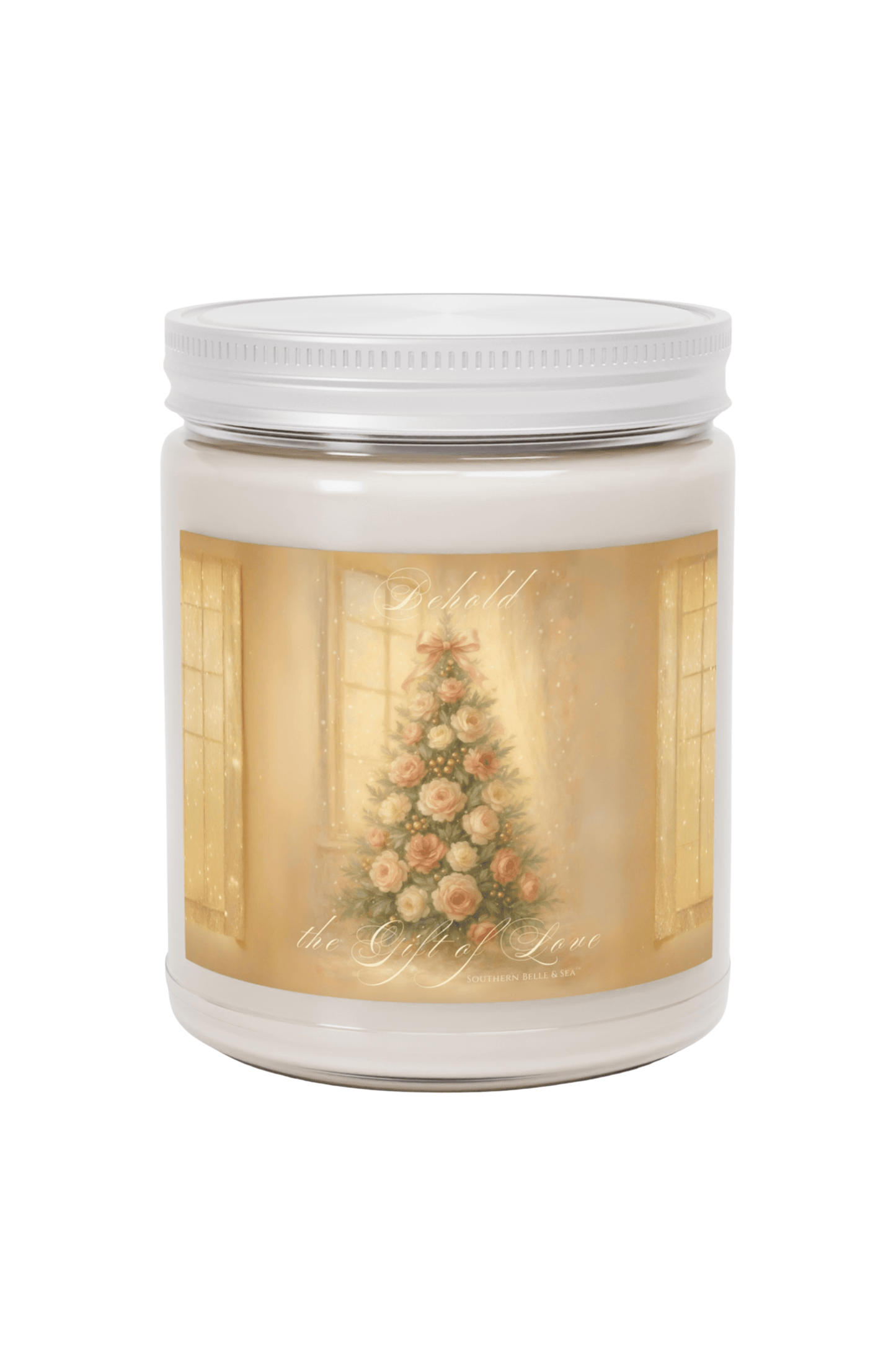 Behold the Gift of Love — Christmas Candle | Southern Belle & Sea™ - Southern Belle & Sea