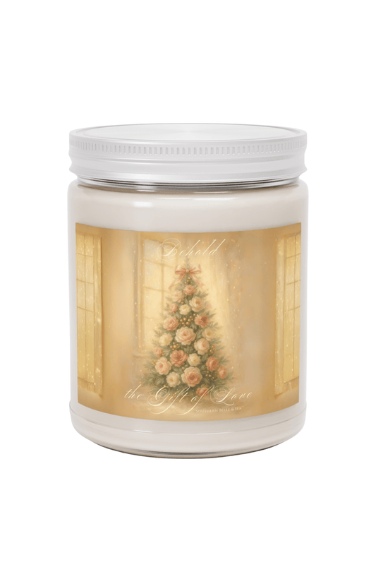 Behold the Gift of Love — Christmas Candle | Southern Belle & Sea™ - Southern Belle & Sea