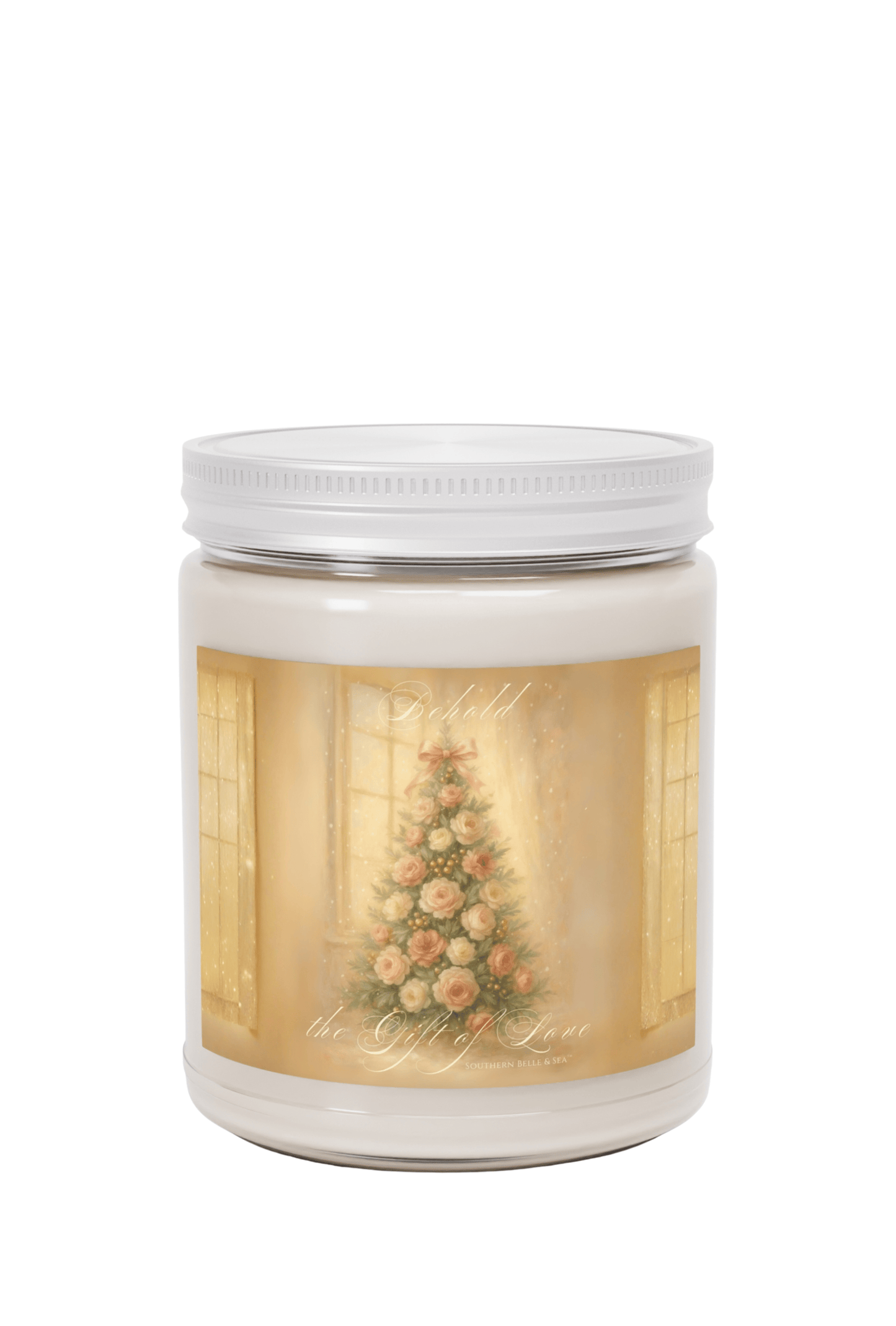 Behold the Gift of Love — Christmas Candle | Southern Belle & Sea™ - Southern Belle & Sea